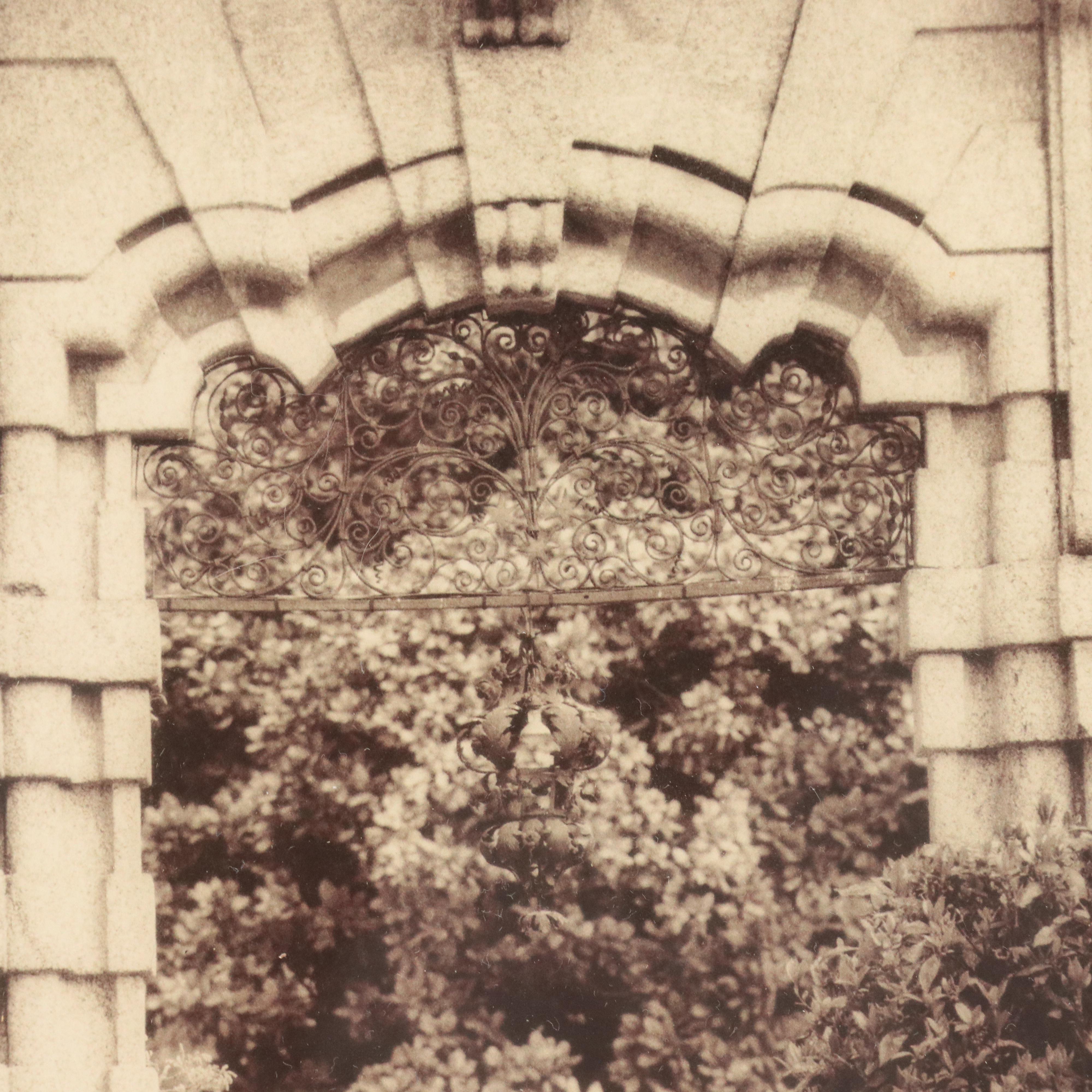 Alan Blaustein Offset Lithograph "Galliera Veneta, Padova"