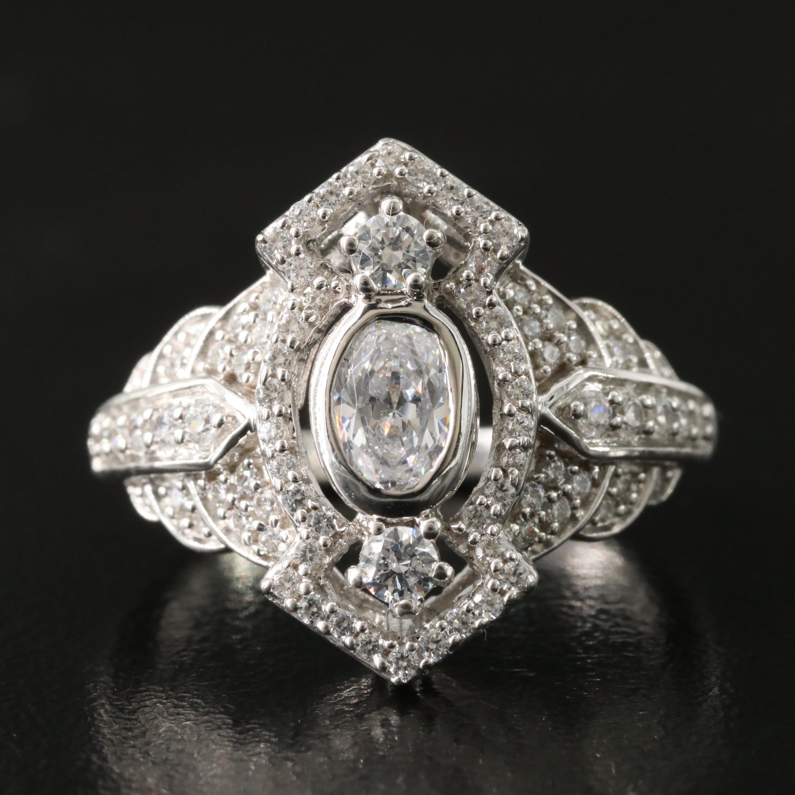 Sterling CZ Ring