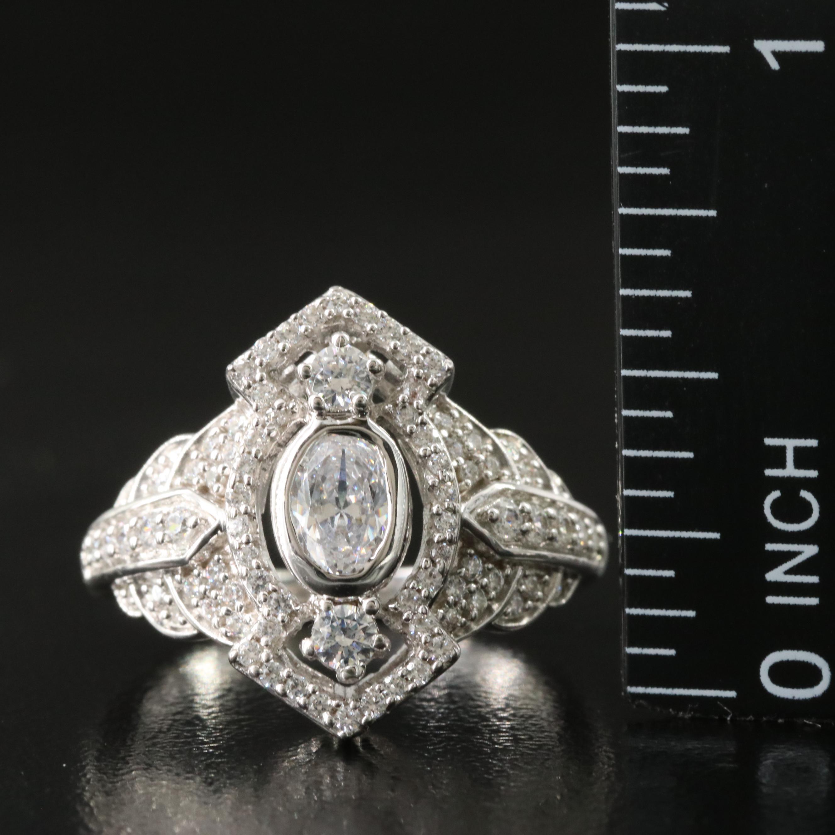 Sterling CZ Ring