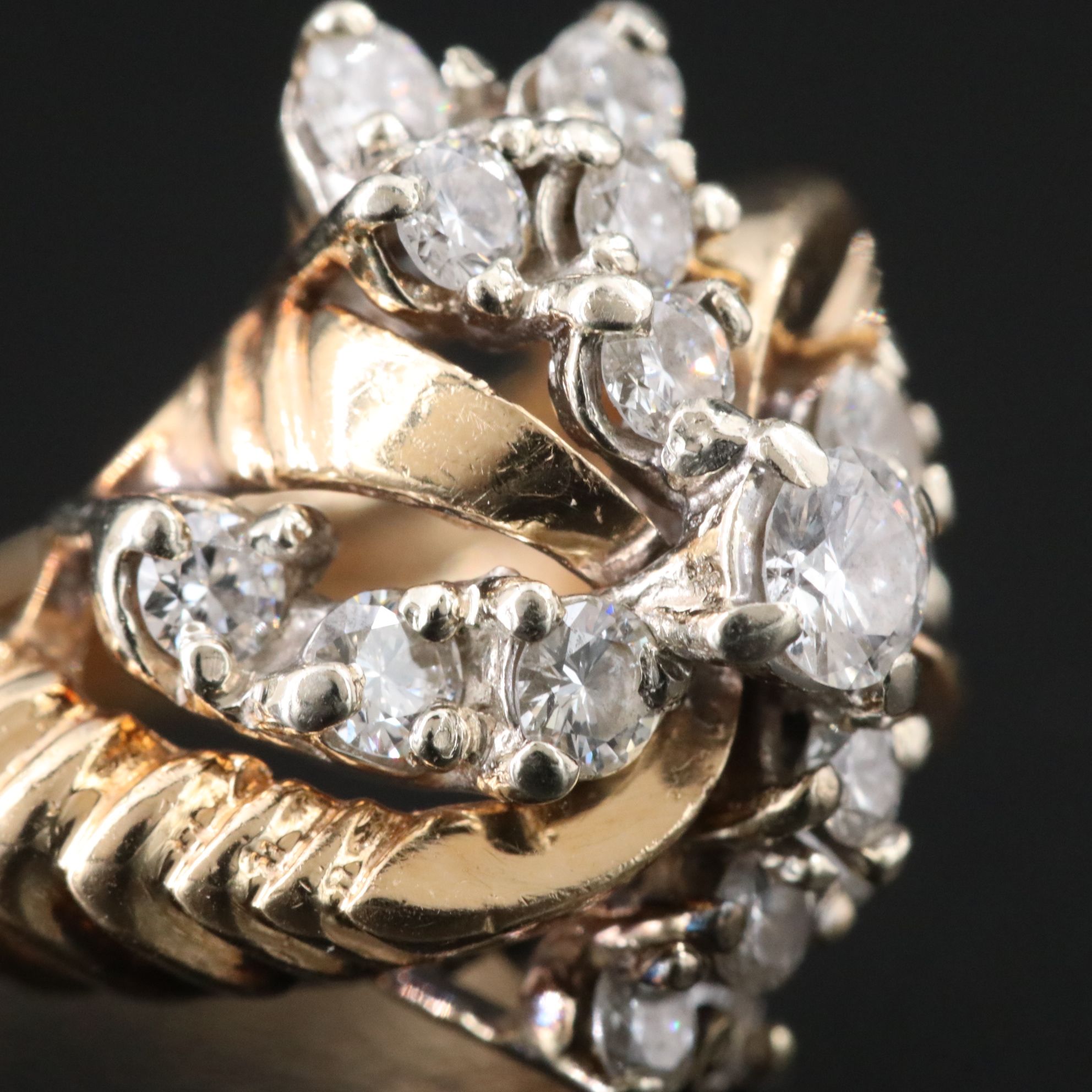 14K 0.76 CTW Diamond Ring