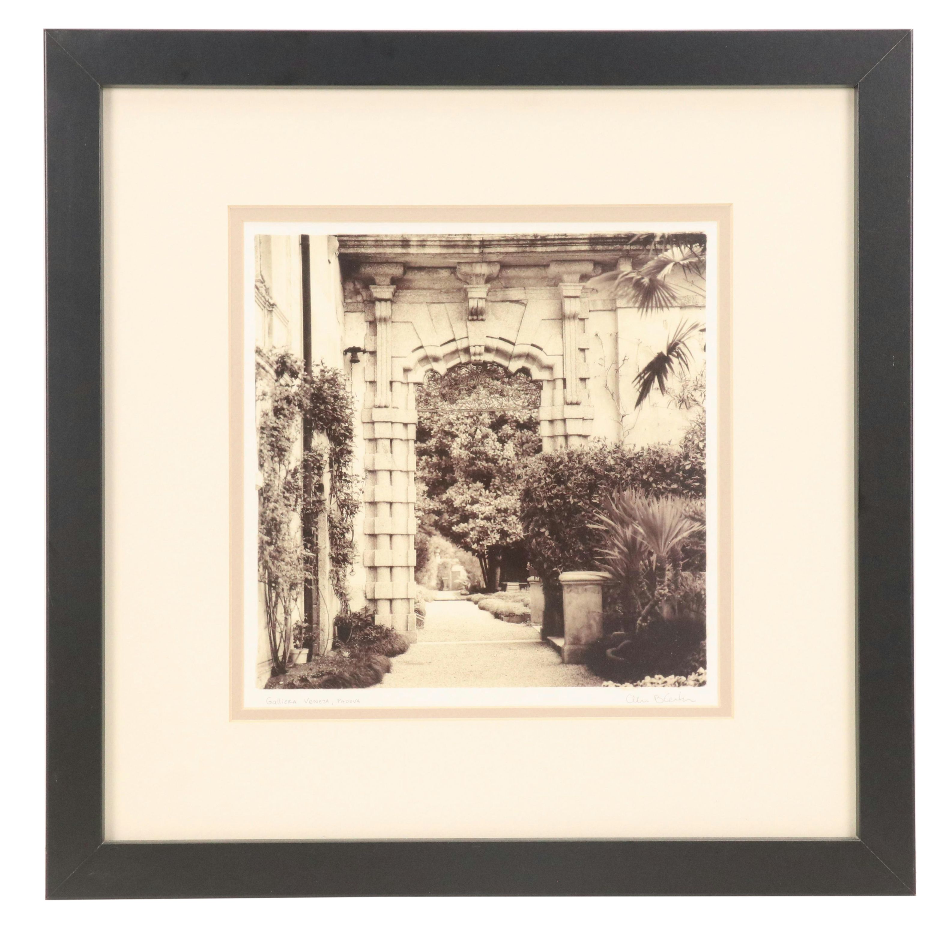 Alan Blaustein Offset Lithograph "Galliera Veneta, Padova"