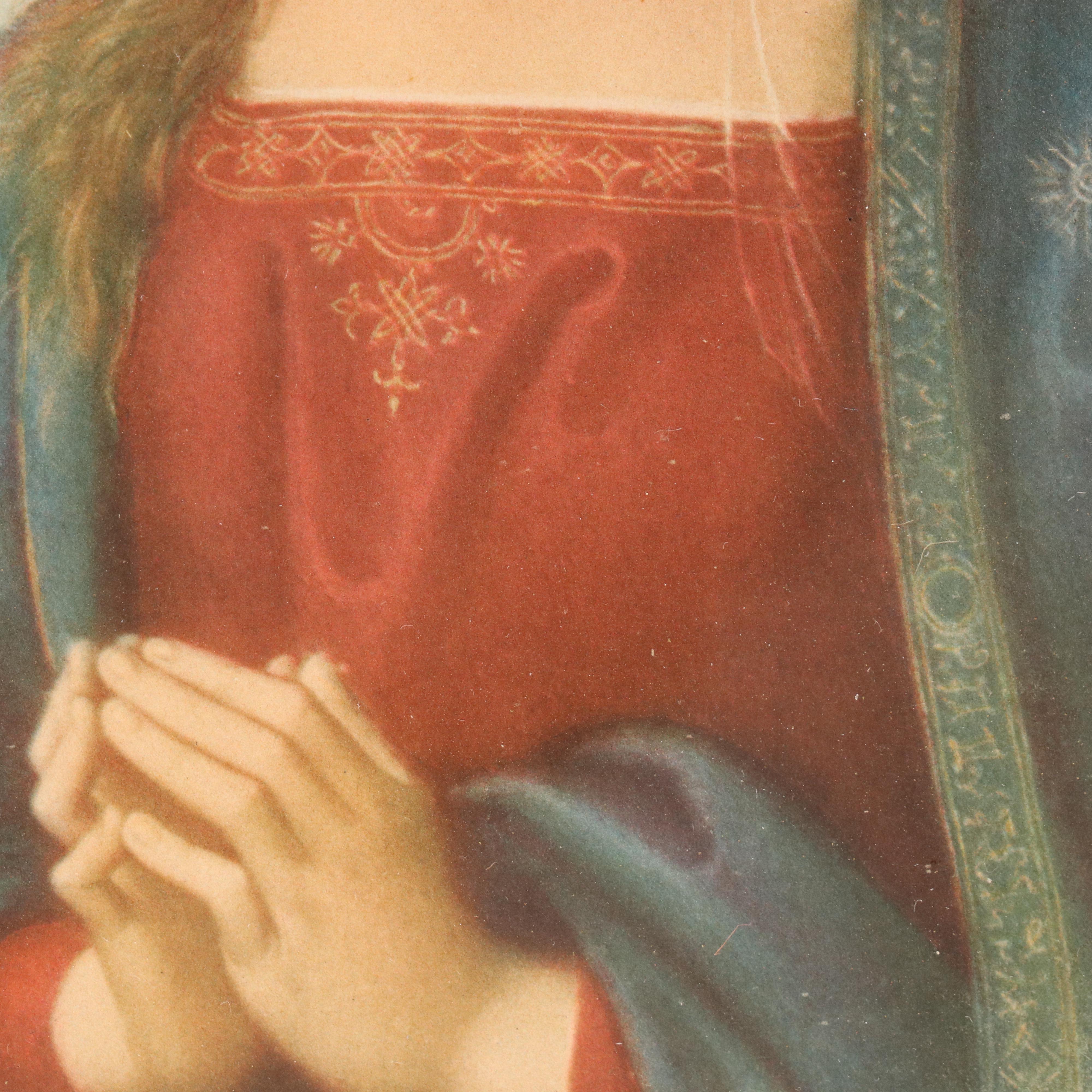 Collotypes After Raphael "Madonna della Seggiola" and More