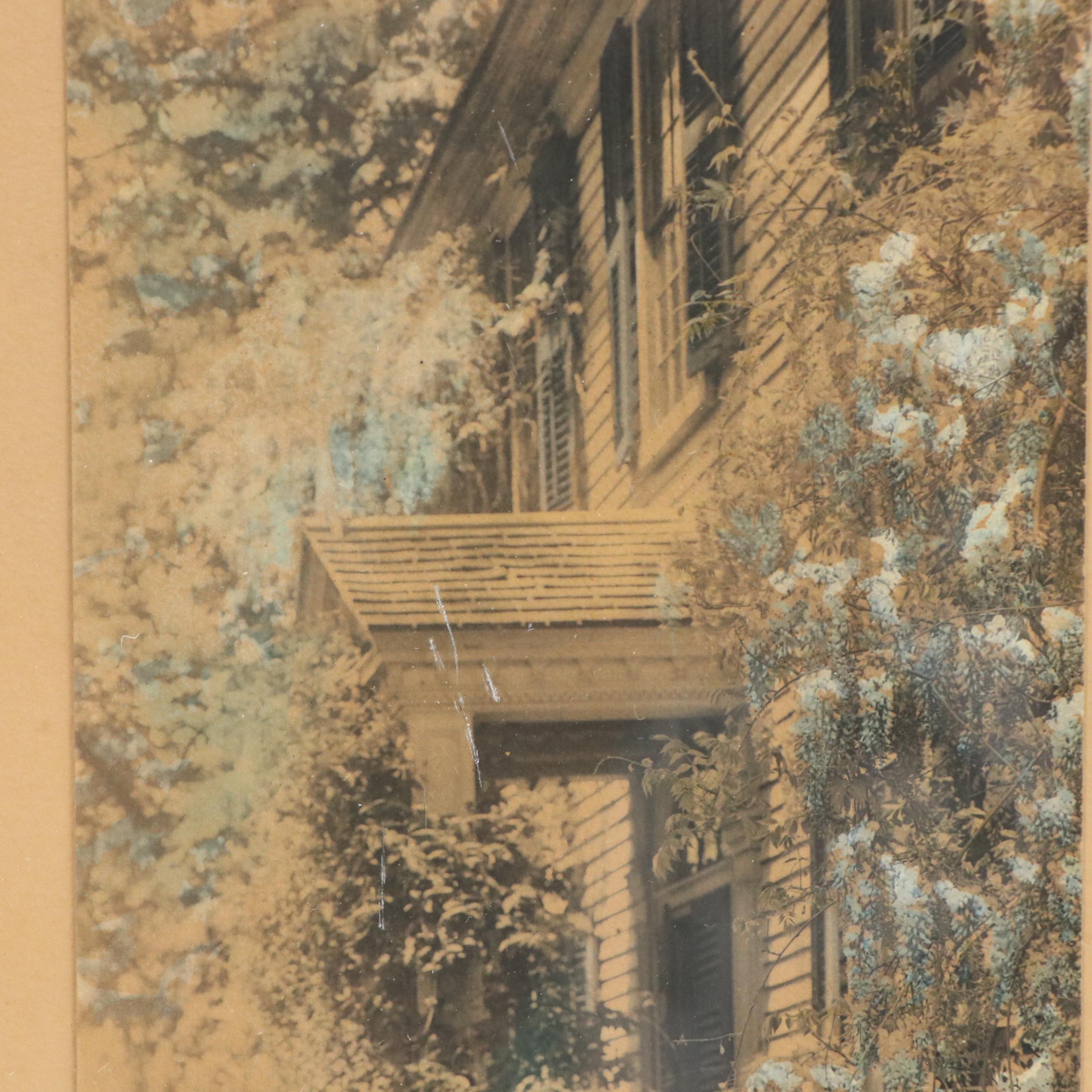 David Davidson Hand-Colored Photograph "May-Time Fragrance," 20th Century