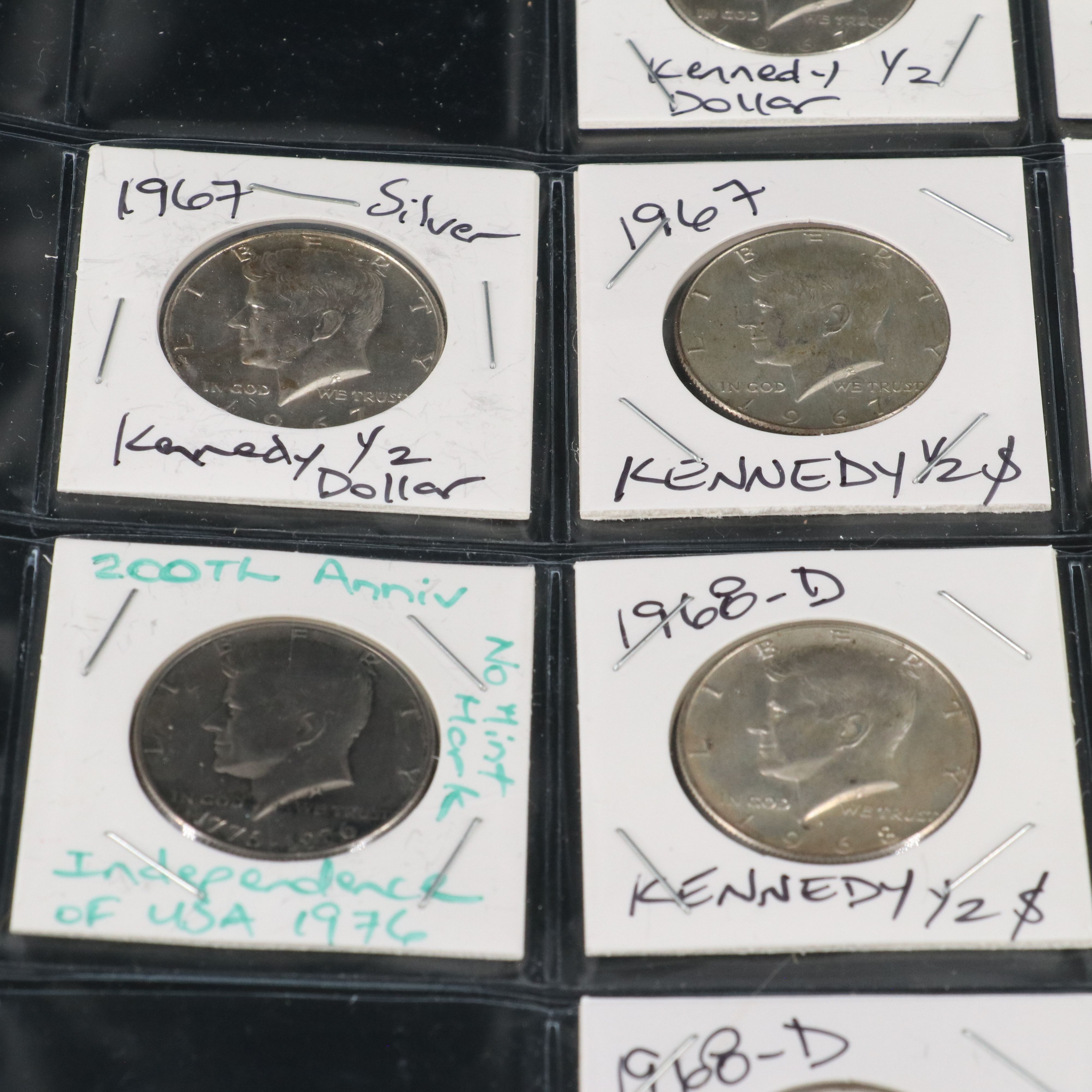Fifty-Two 40% Silver Kennedy Half Dollars