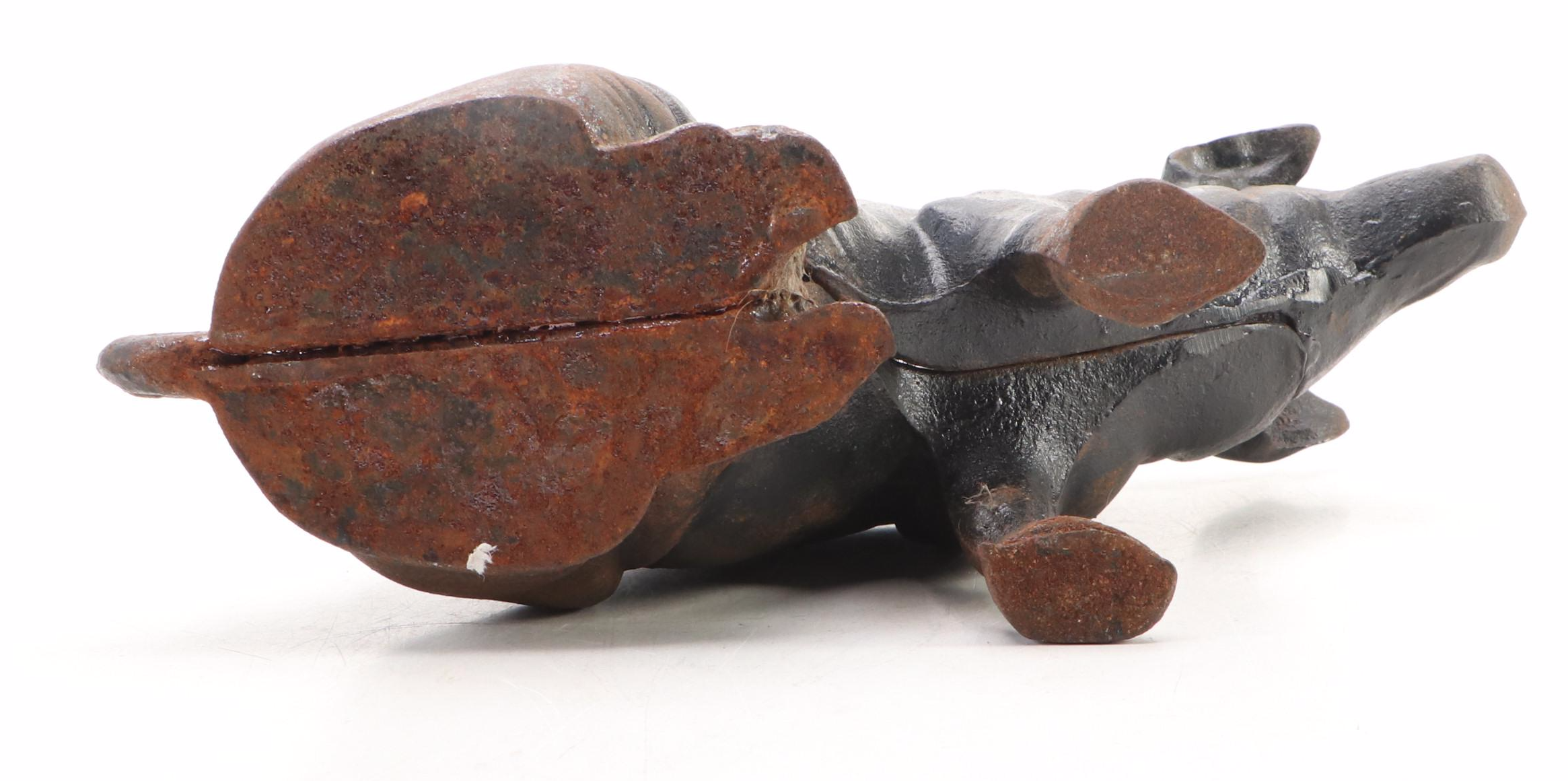 Cast Iron Piggy Bank, 20th Century