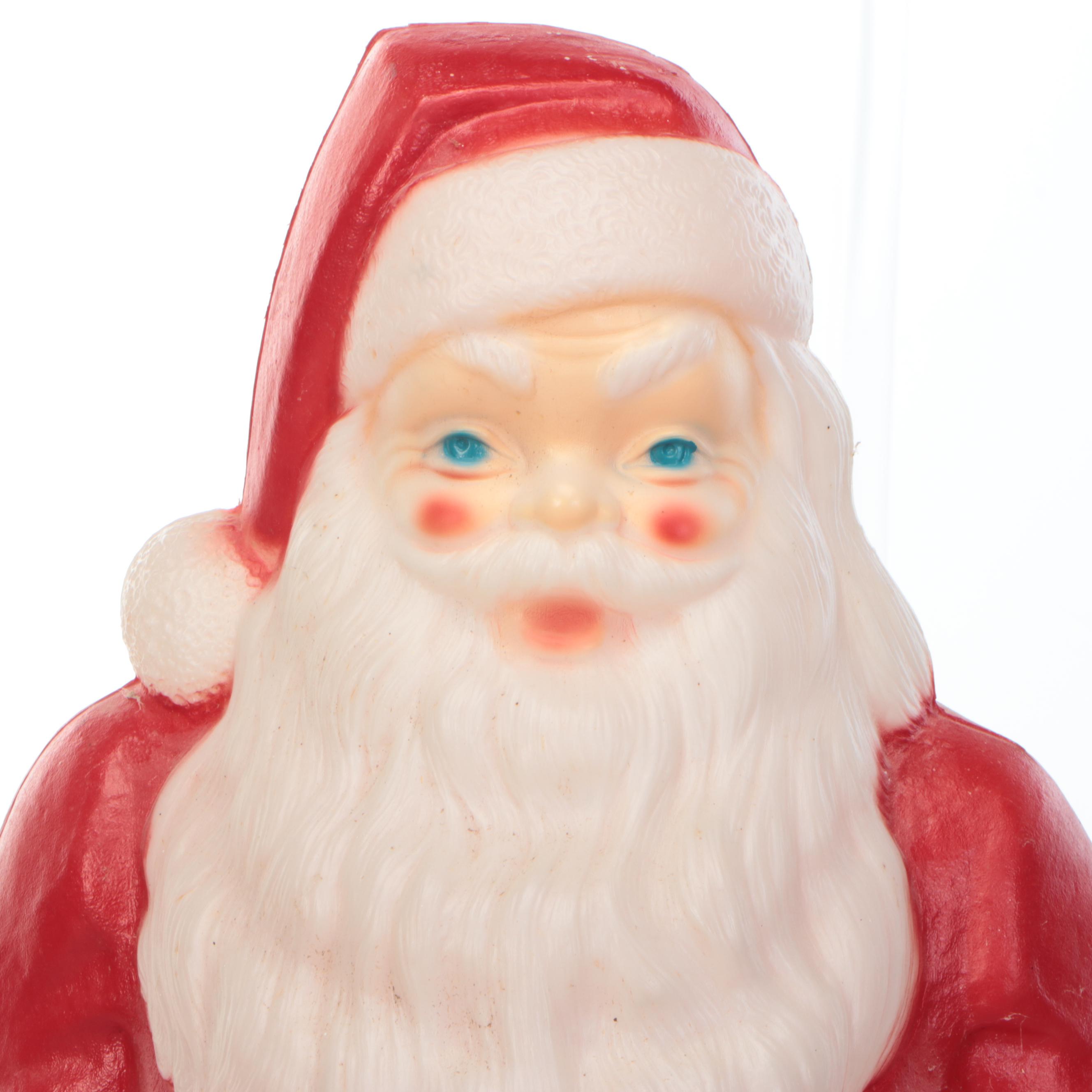 Empire Blow Mold Plastic Santa Outdoor Décor