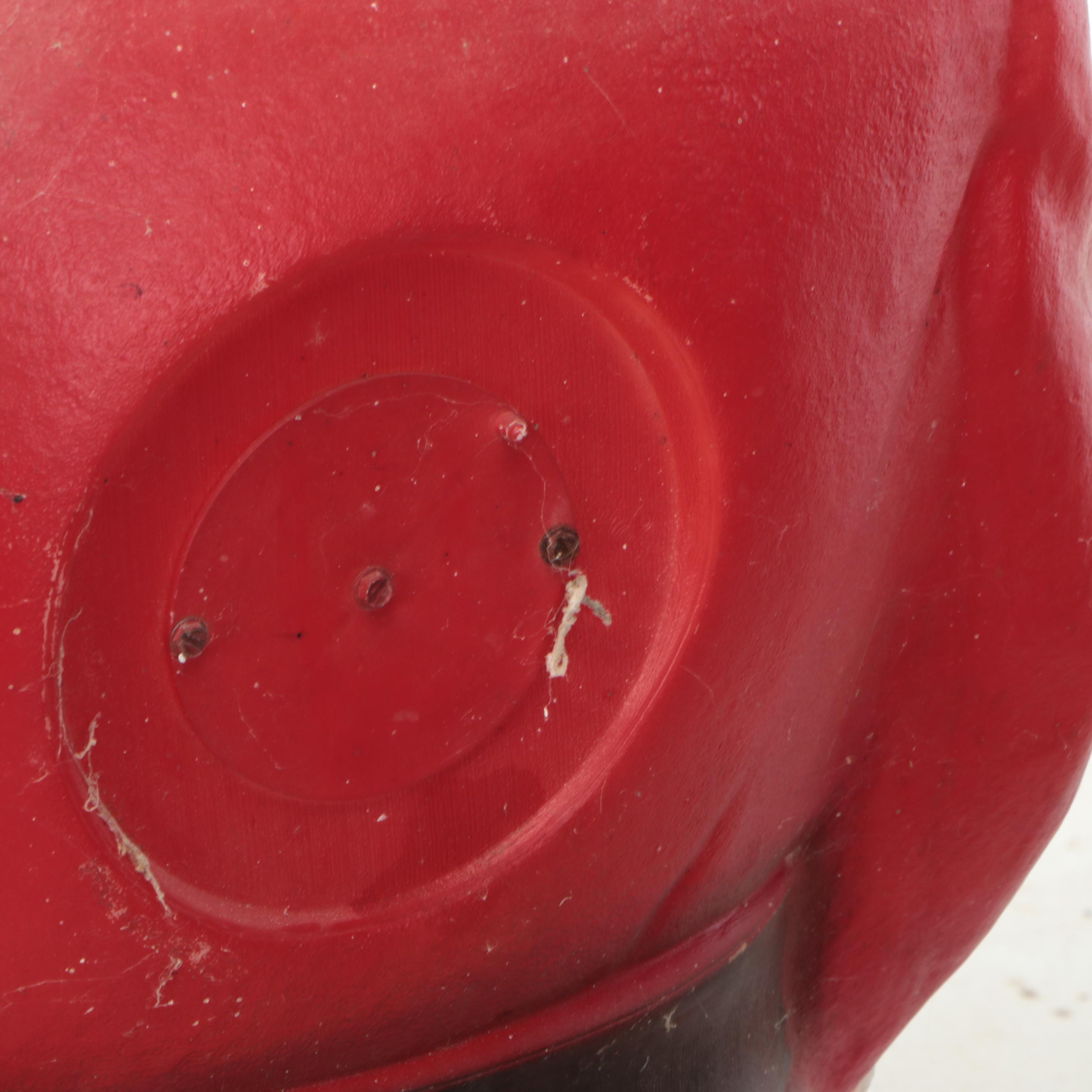 Empire Blow Mold Plastic Santa Outdoor Décor