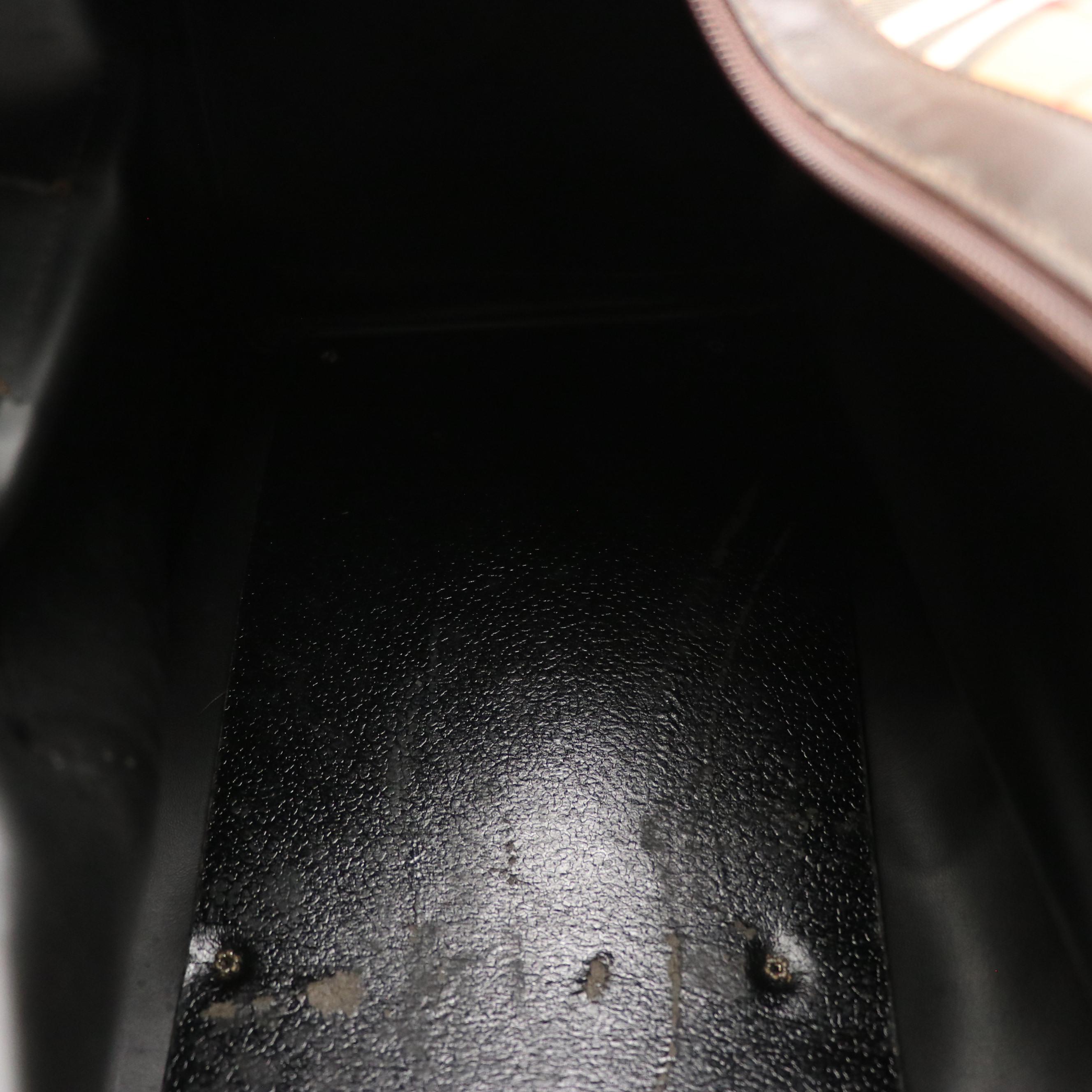 Burberrys Travel Bag in Haymarket Check Canvas and Leather