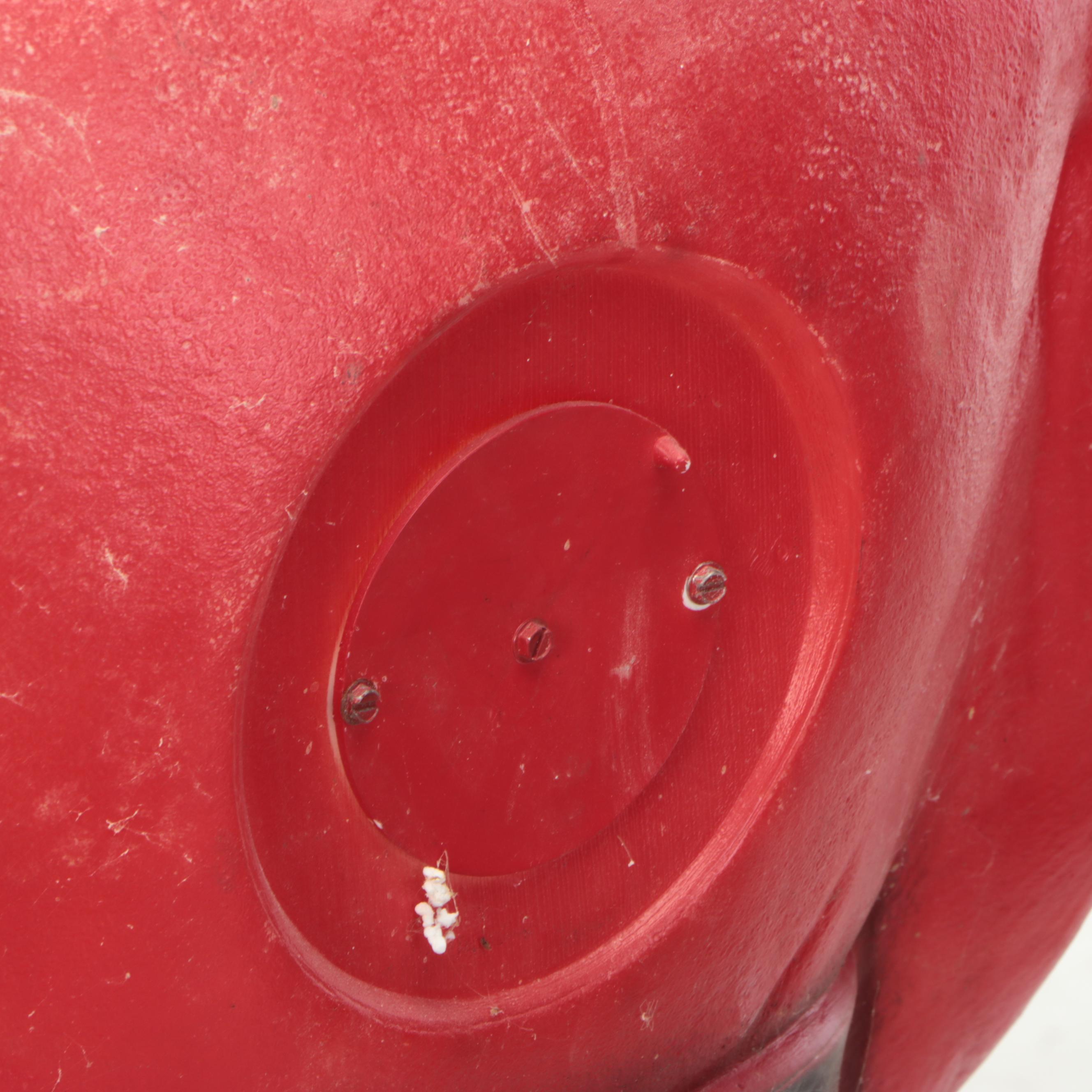 Empire Blow Mold Plastic Santa Outdoor Décor