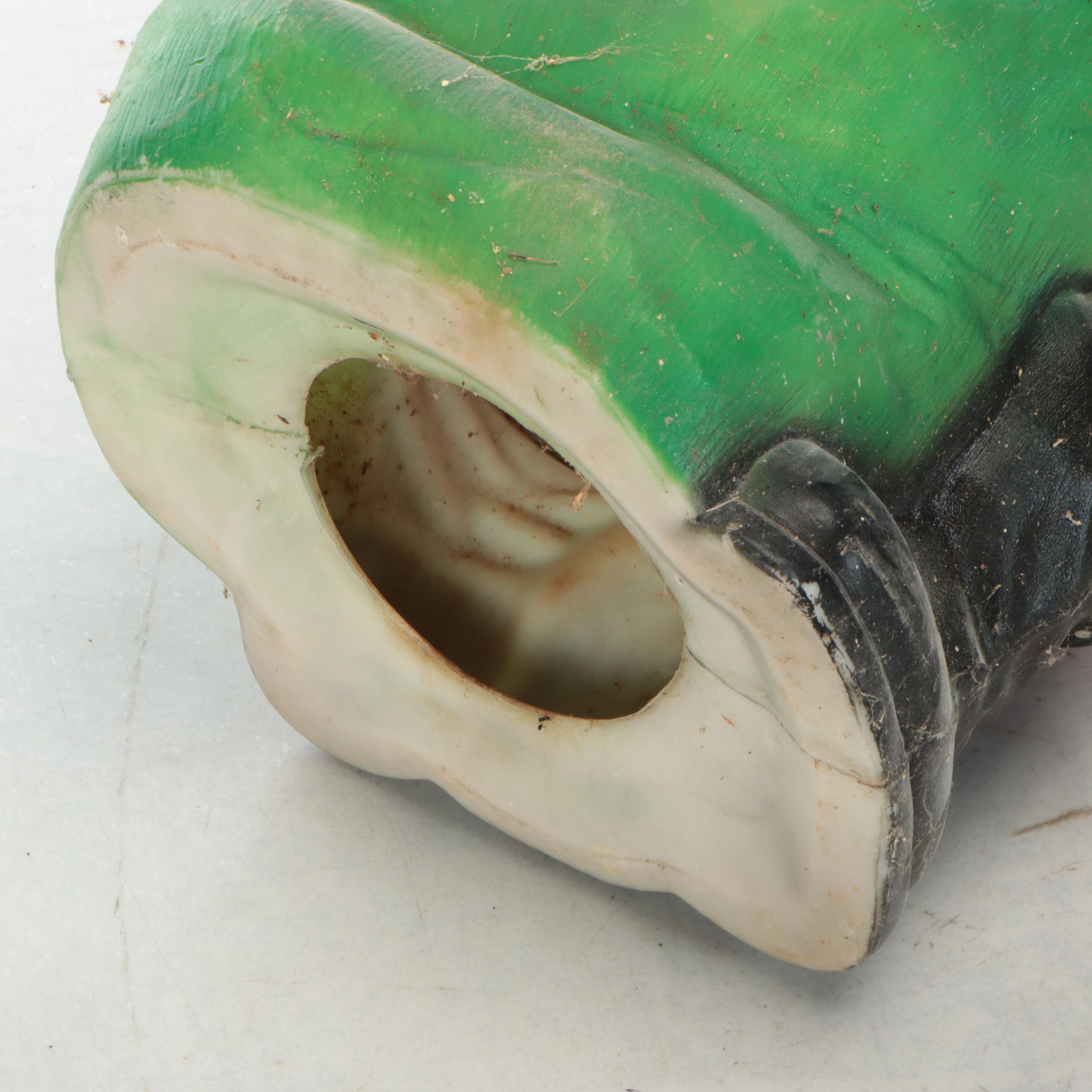 Empire Blow Mold Plastic Santa Outdoor Décor