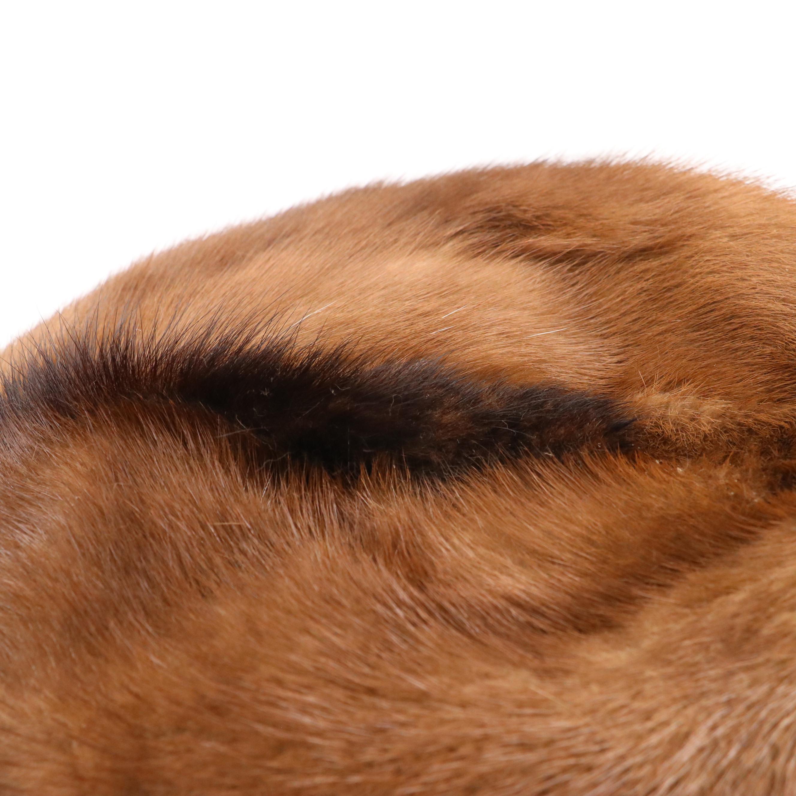 Forhat and Other Vintage Mink Fur Pillbox Hats