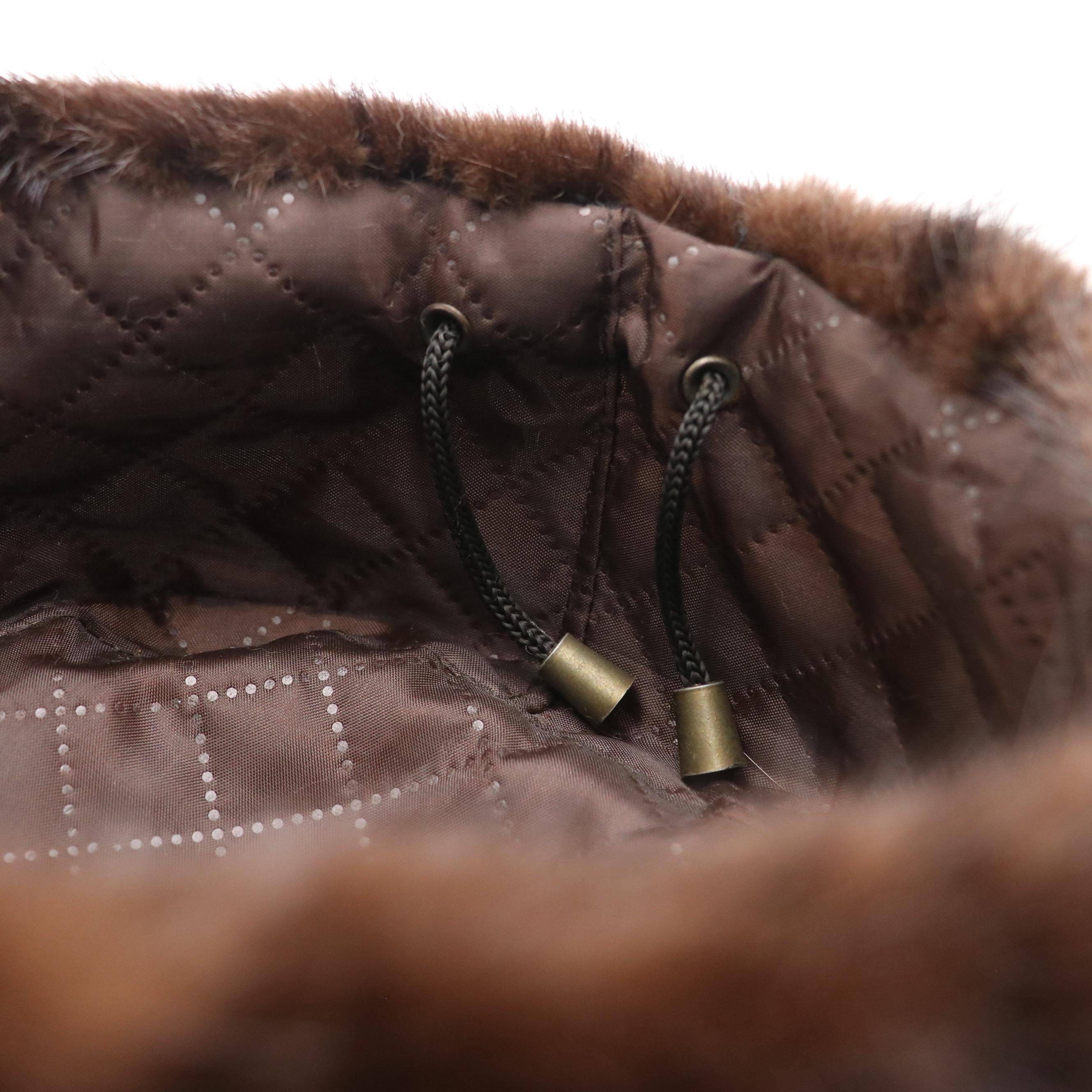 Forhat and Other Vintage Mink Fur Pillbox Hats