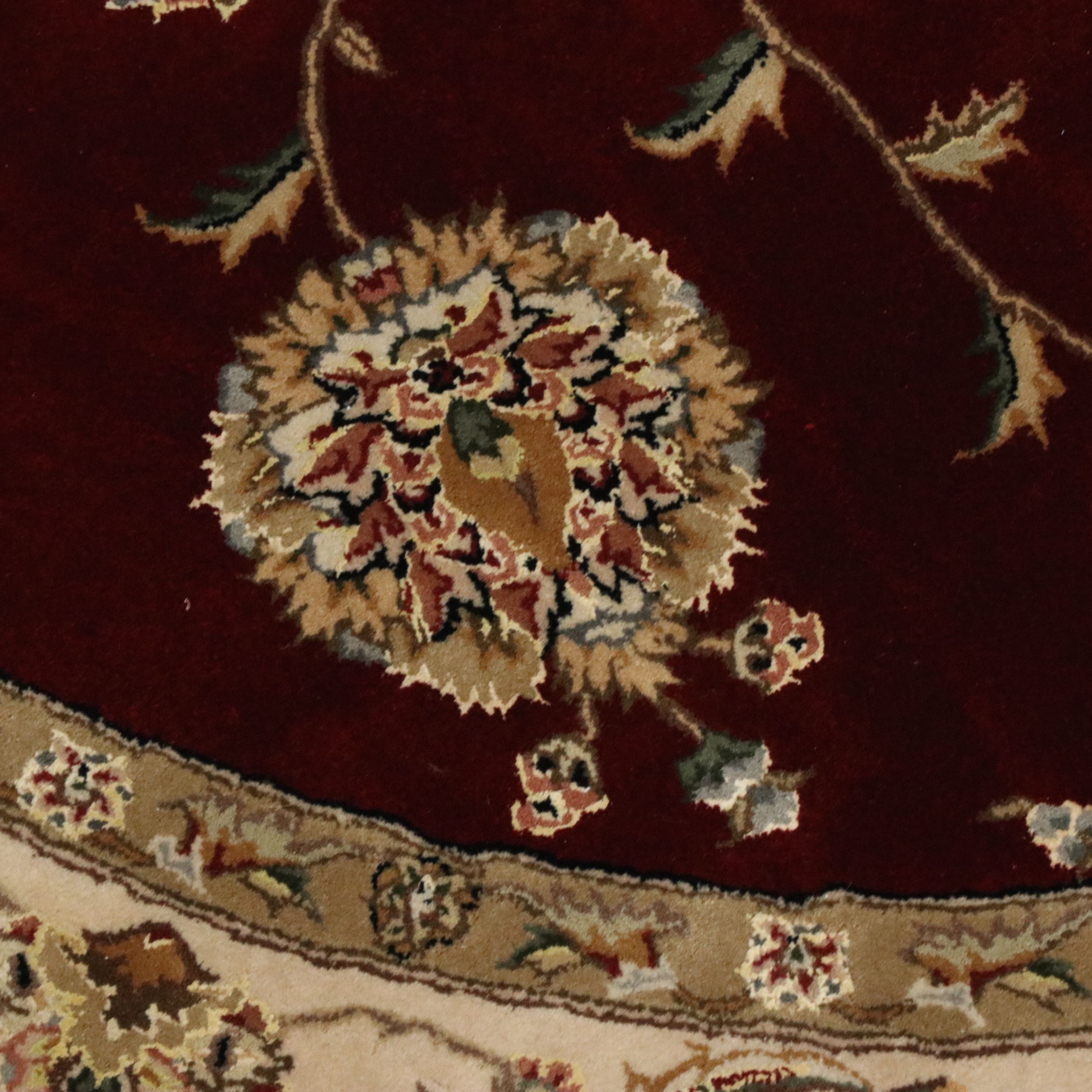 Two Hand-Tufted The Rug Gallery Indian Agra Area Rugs