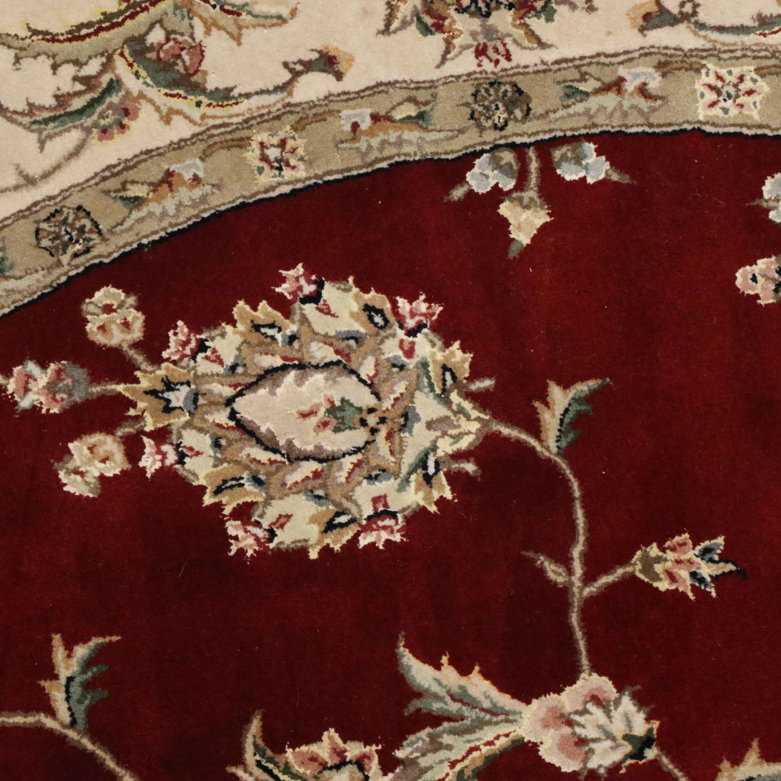 Two Hand-Tufted The Rug Gallery Indian Agra Area Rugs