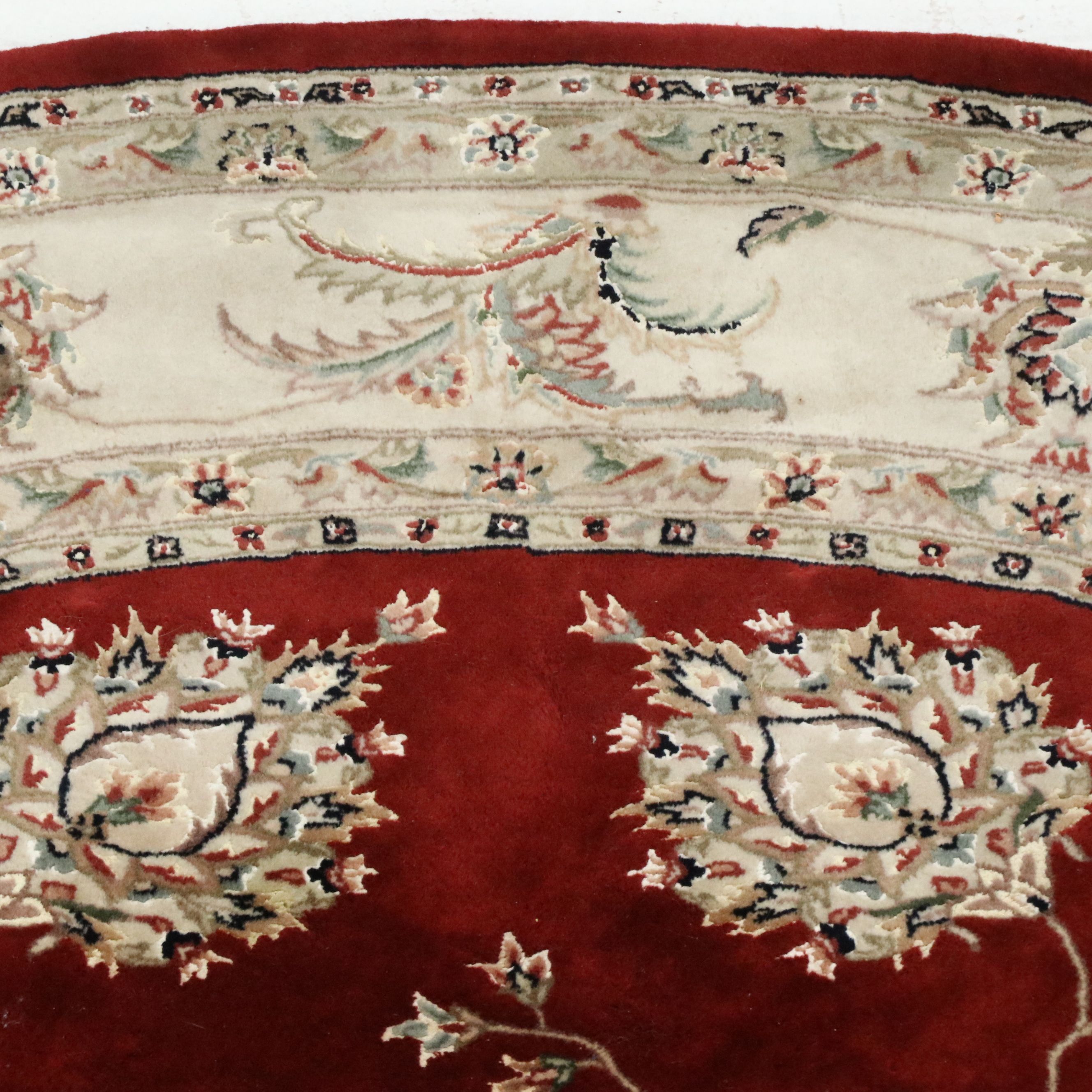 Two Hand-Tufted The Rug Gallery Indian Agra Area Rugs