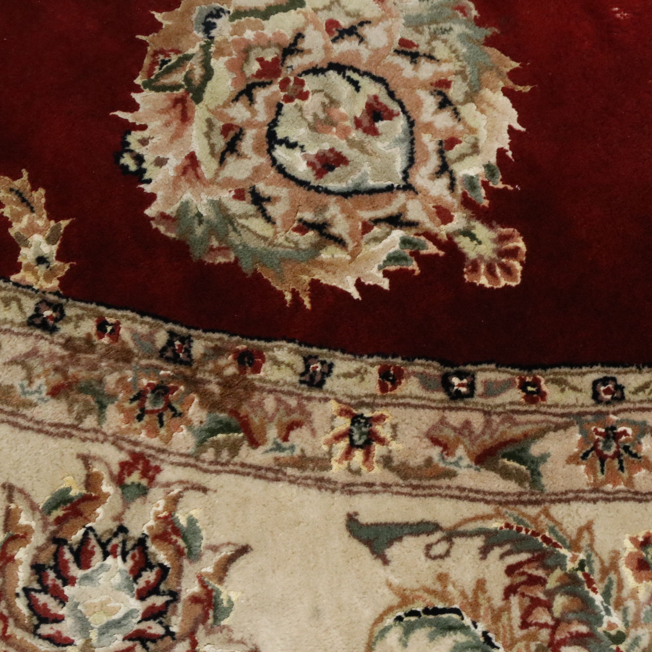 Two Hand-Tufted The Rug Gallery Indian Agra Area Rugs