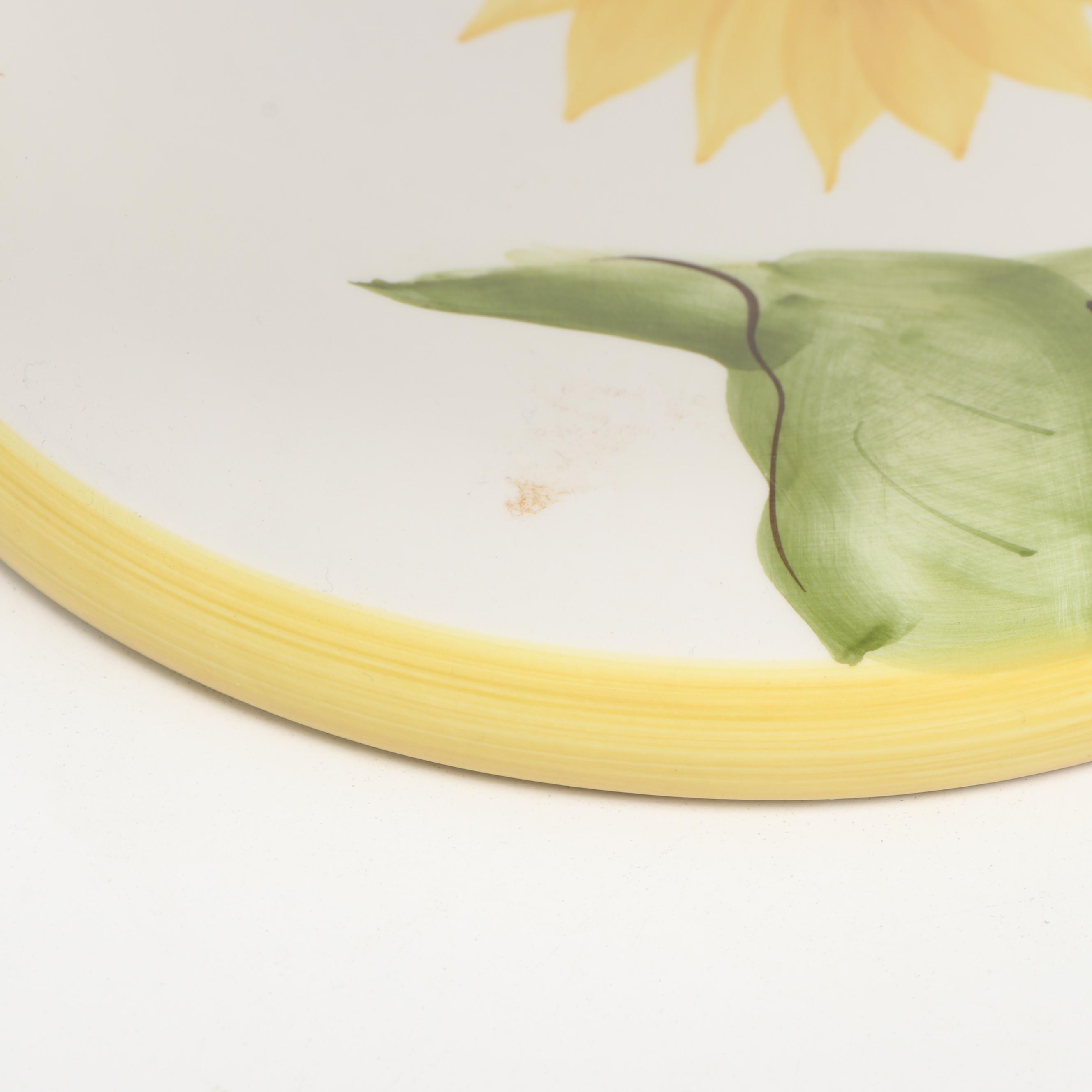 Italian Style Ceramic Biscotti and Other Lidded Jars