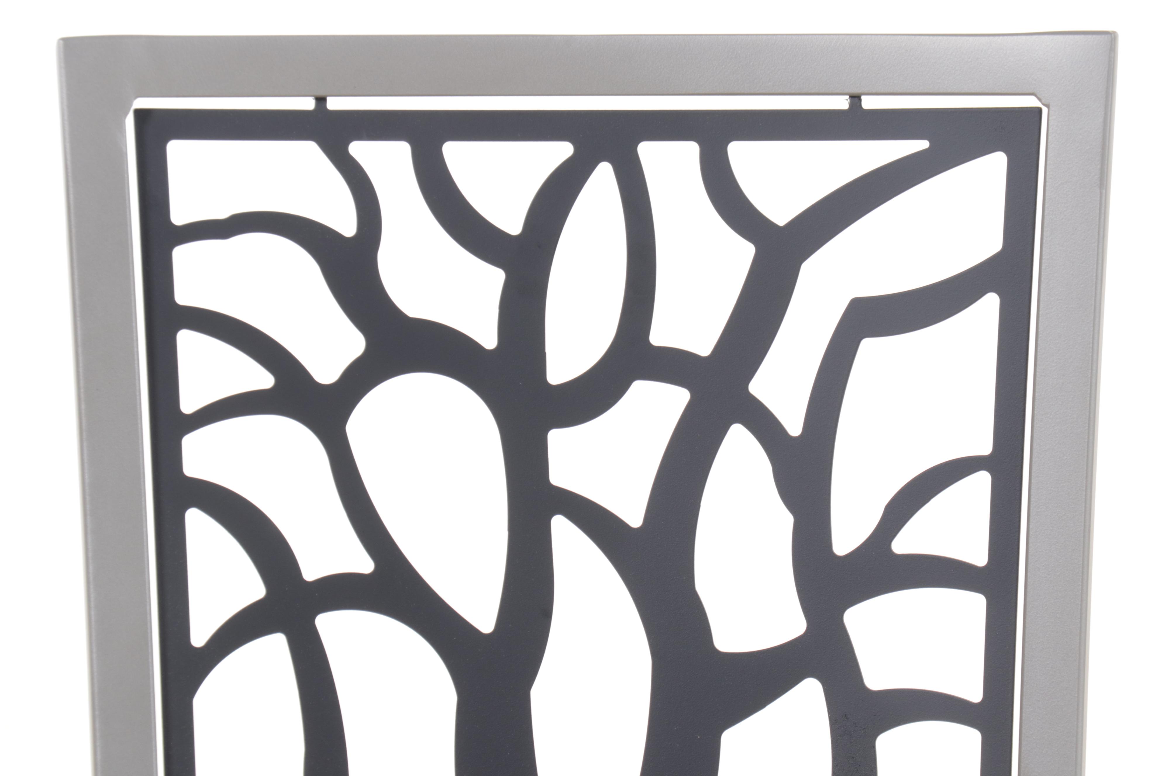 Johnston Casuals Furniture "Luca" Faux Leather and Metal Side Chair