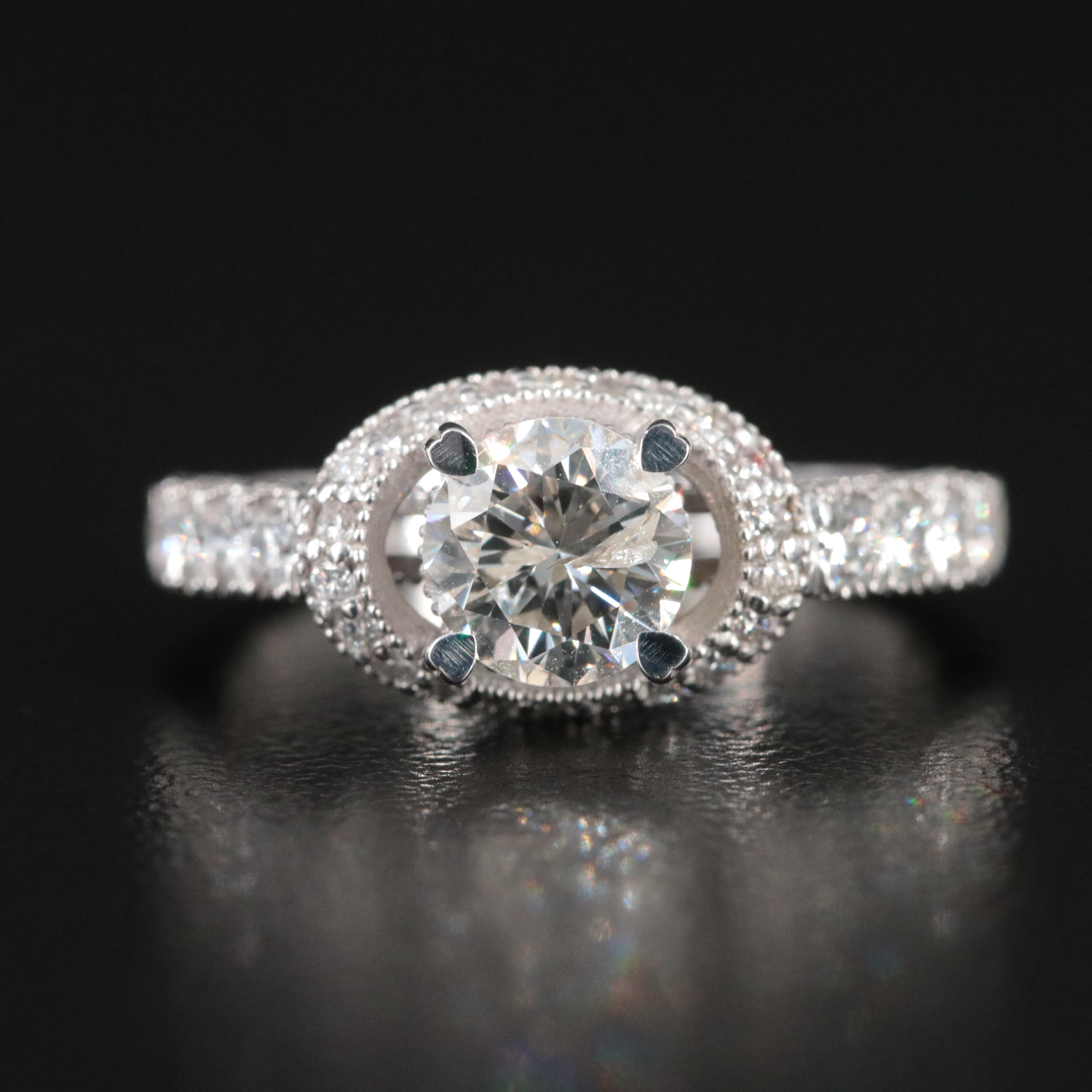 10K 1.22 CTW Diamond Ring