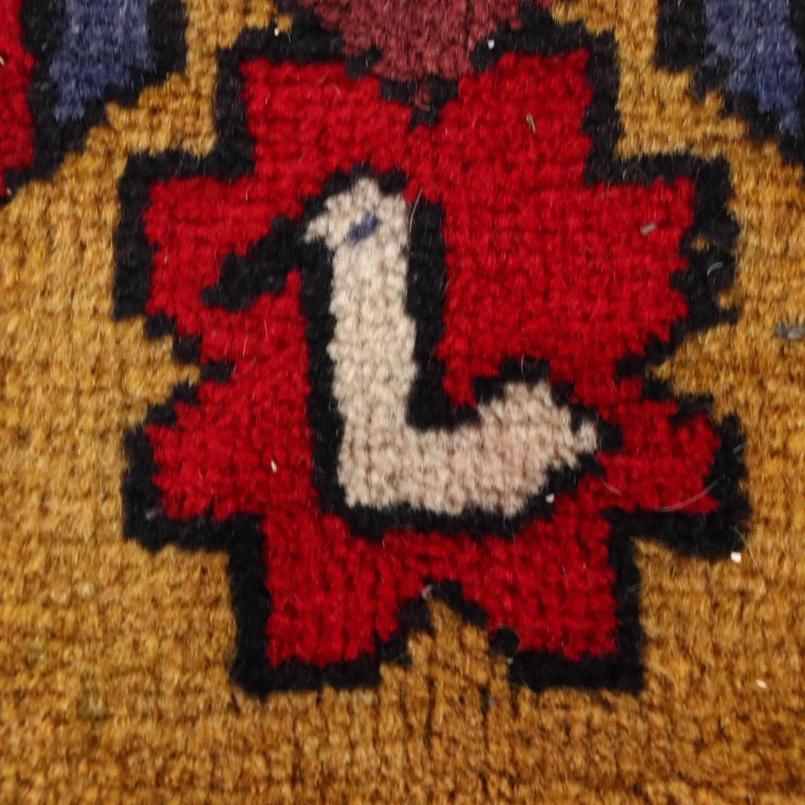 3'2 x 10'11 Hand-Knotted Caucasian Kazak Long Rug