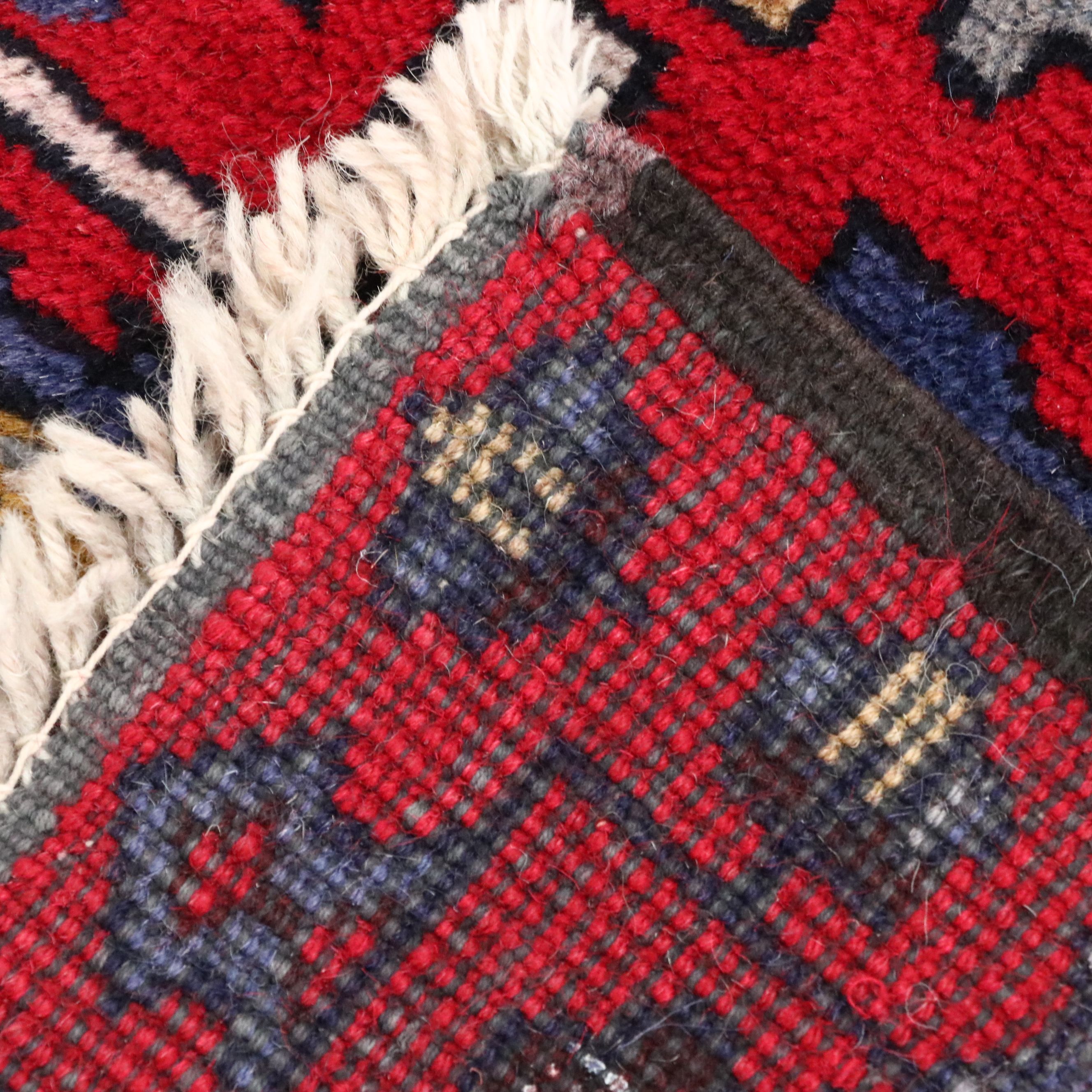 3'2 x 10'11 Hand-Knotted Caucasian Kazak Long Rug