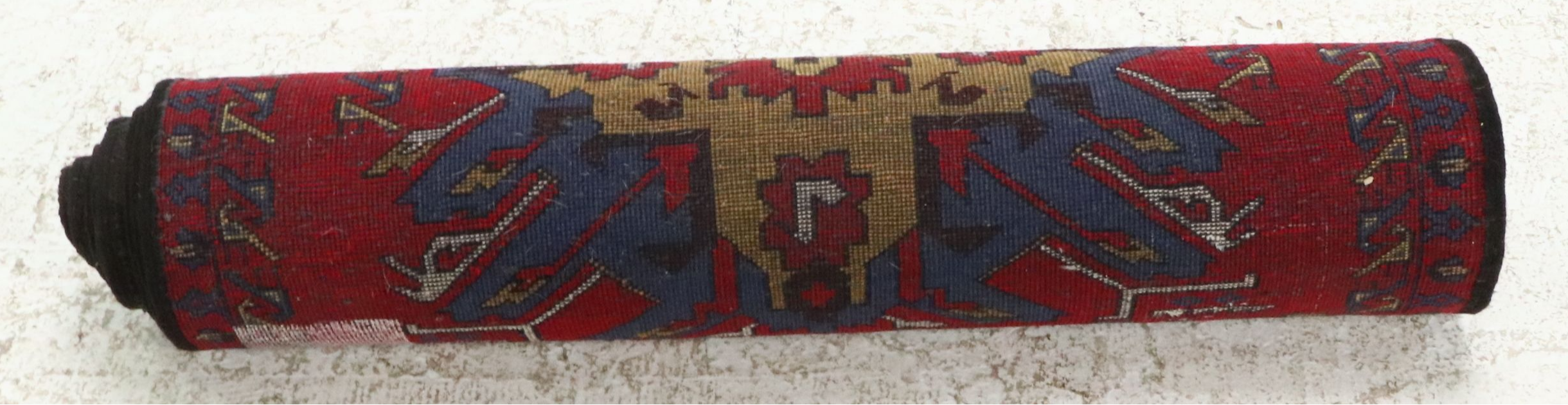 3'2 x 10'11 Hand-Knotted Caucasian Kazak Long Rug