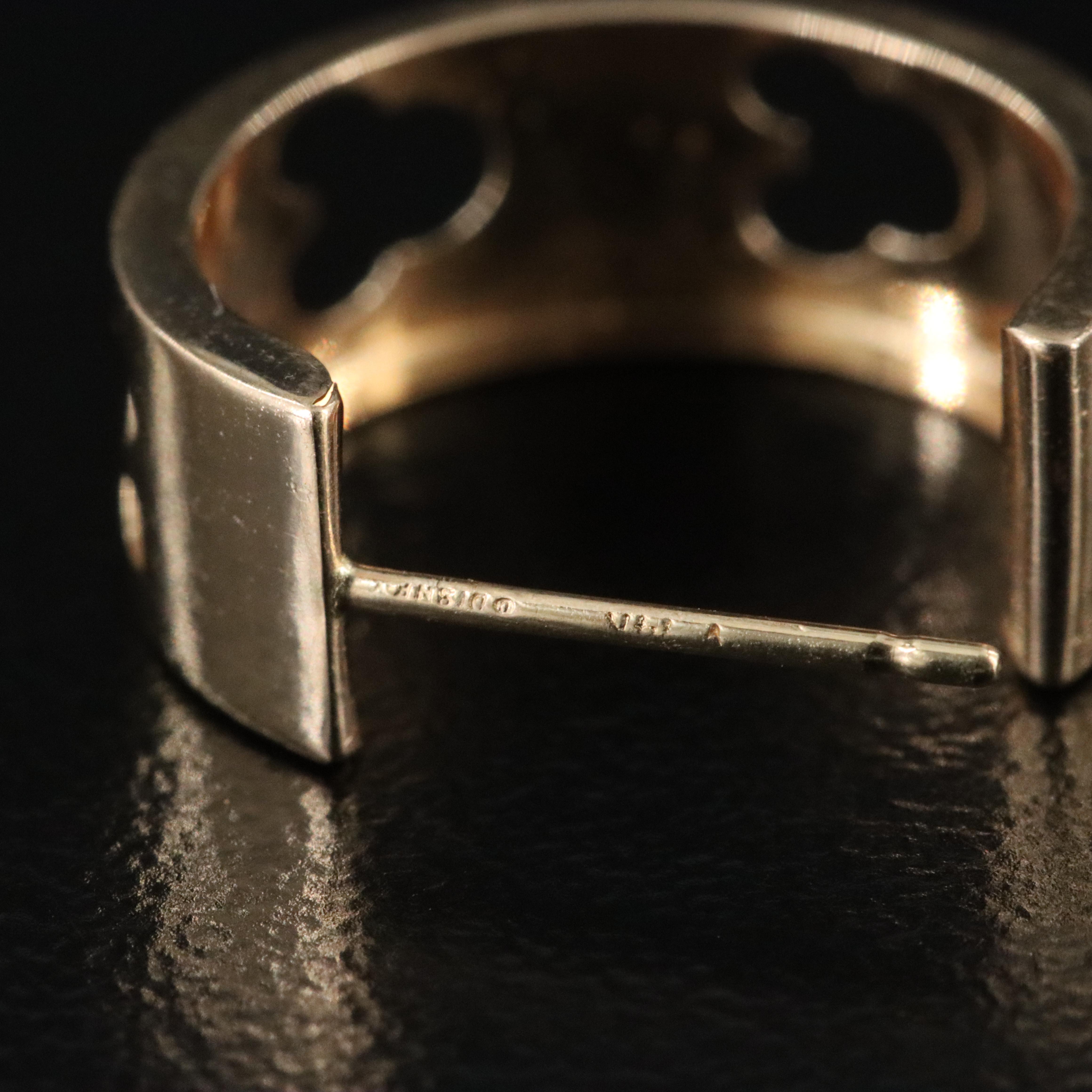 Disney 14K Mickey Mouse Half Hoops