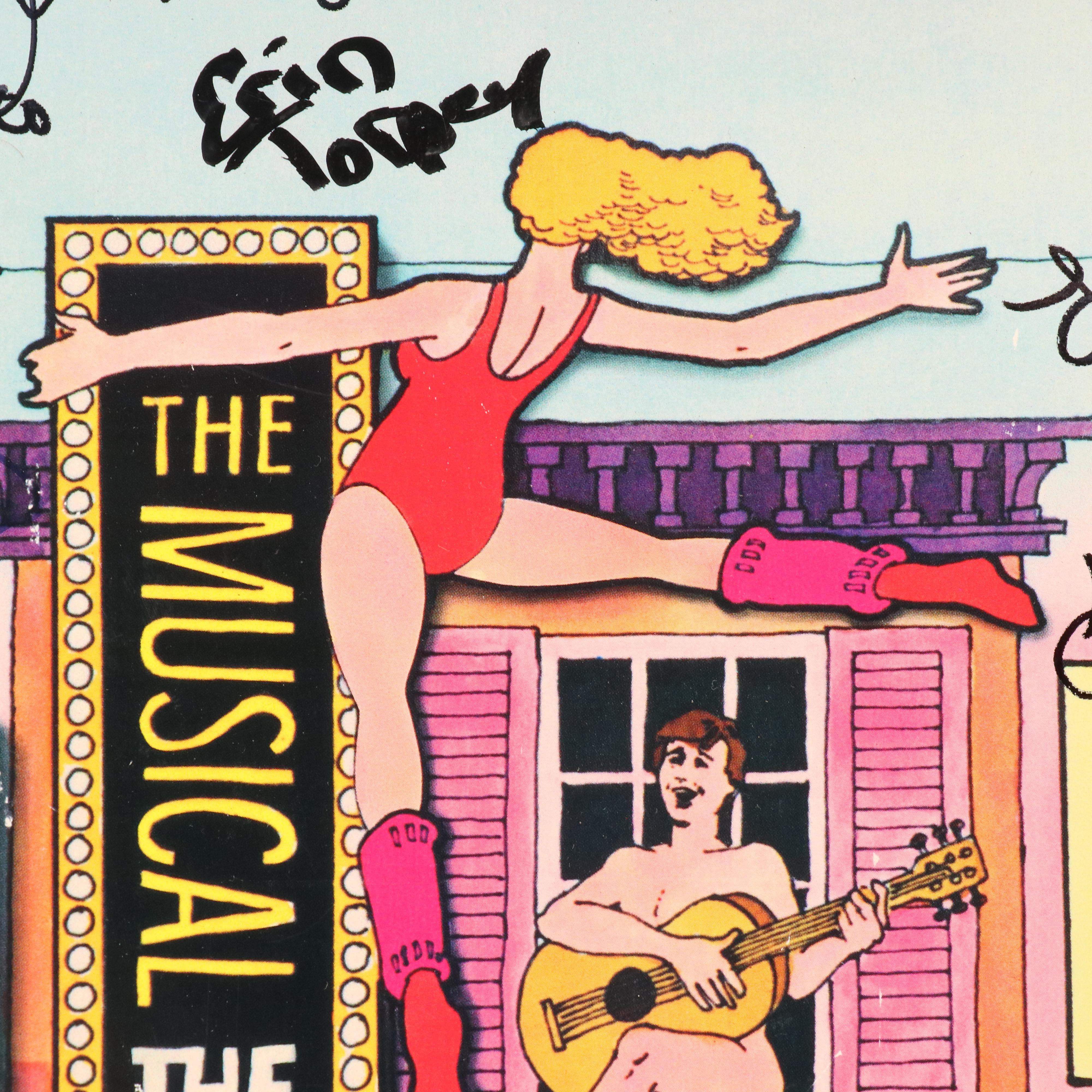 "The Goodbye Girl" Show Poster Autographed by Cast Including Martin Short