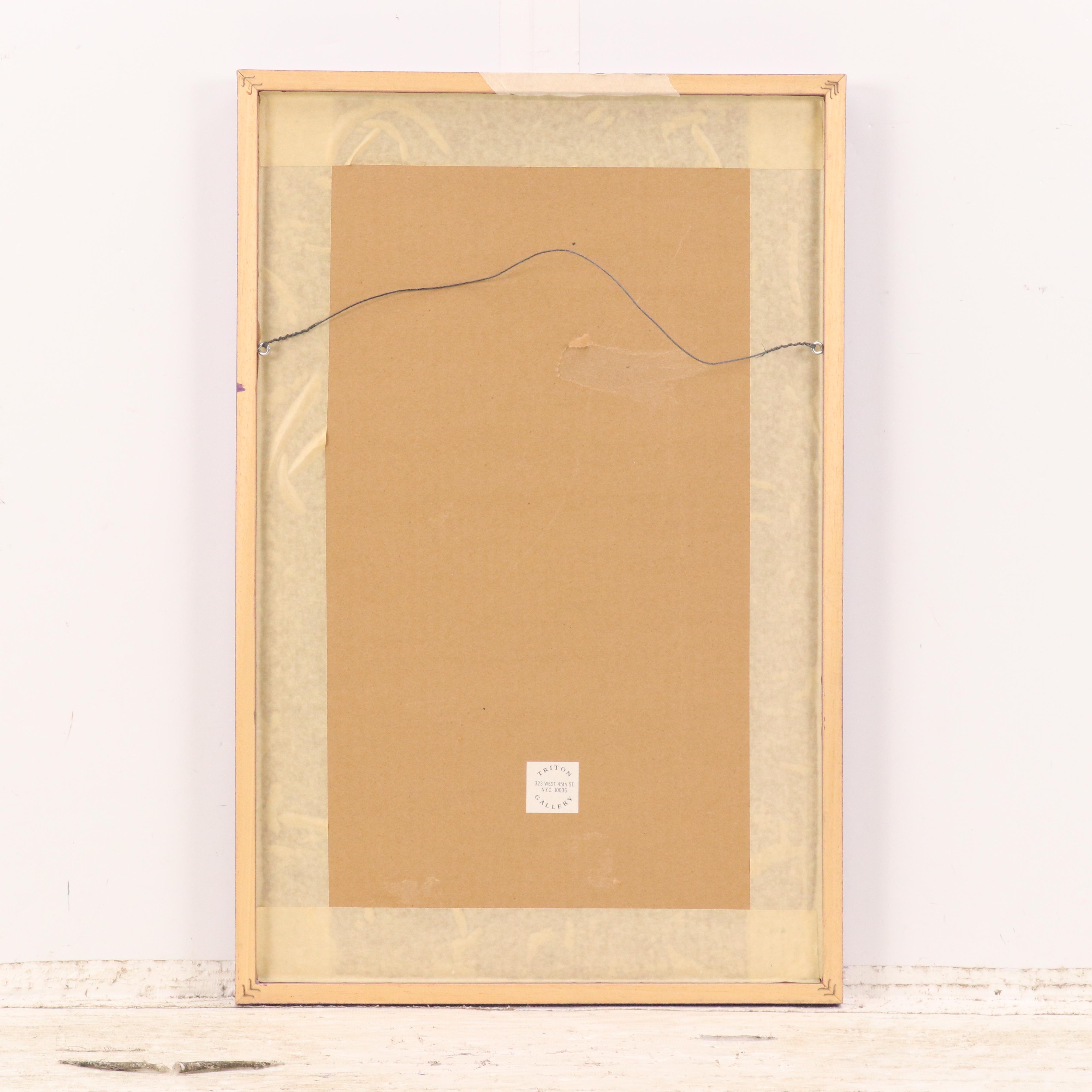 "The Goodbye Girl" Show Poster Autographed by Cast Including Martin Short