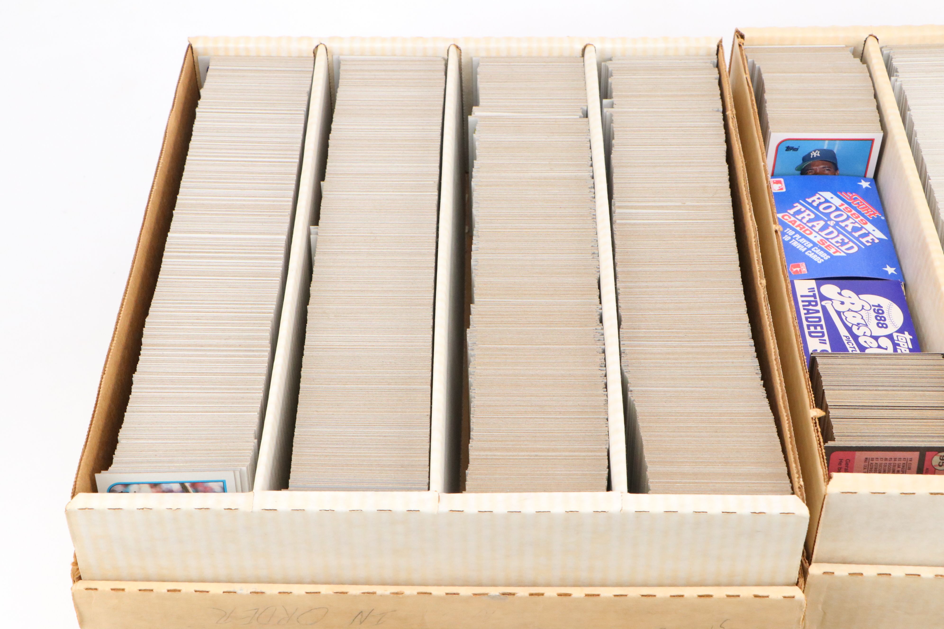 1989 Topps Baseball Cards Featuring Randy Johnson Rookie and More