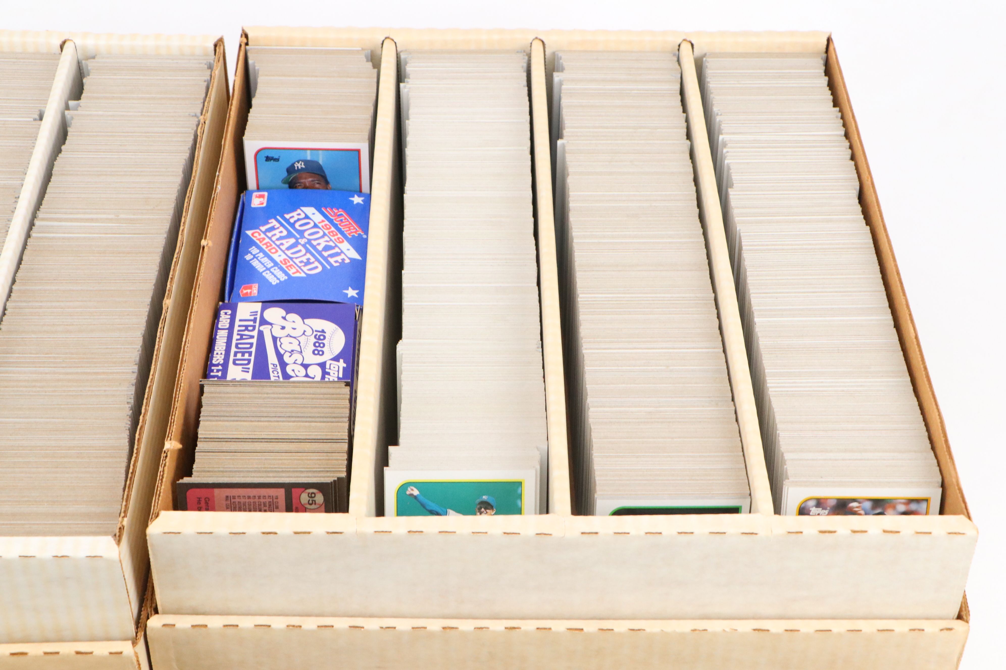 1989 Topps Baseball Cards Featuring Randy Johnson Rookie and More