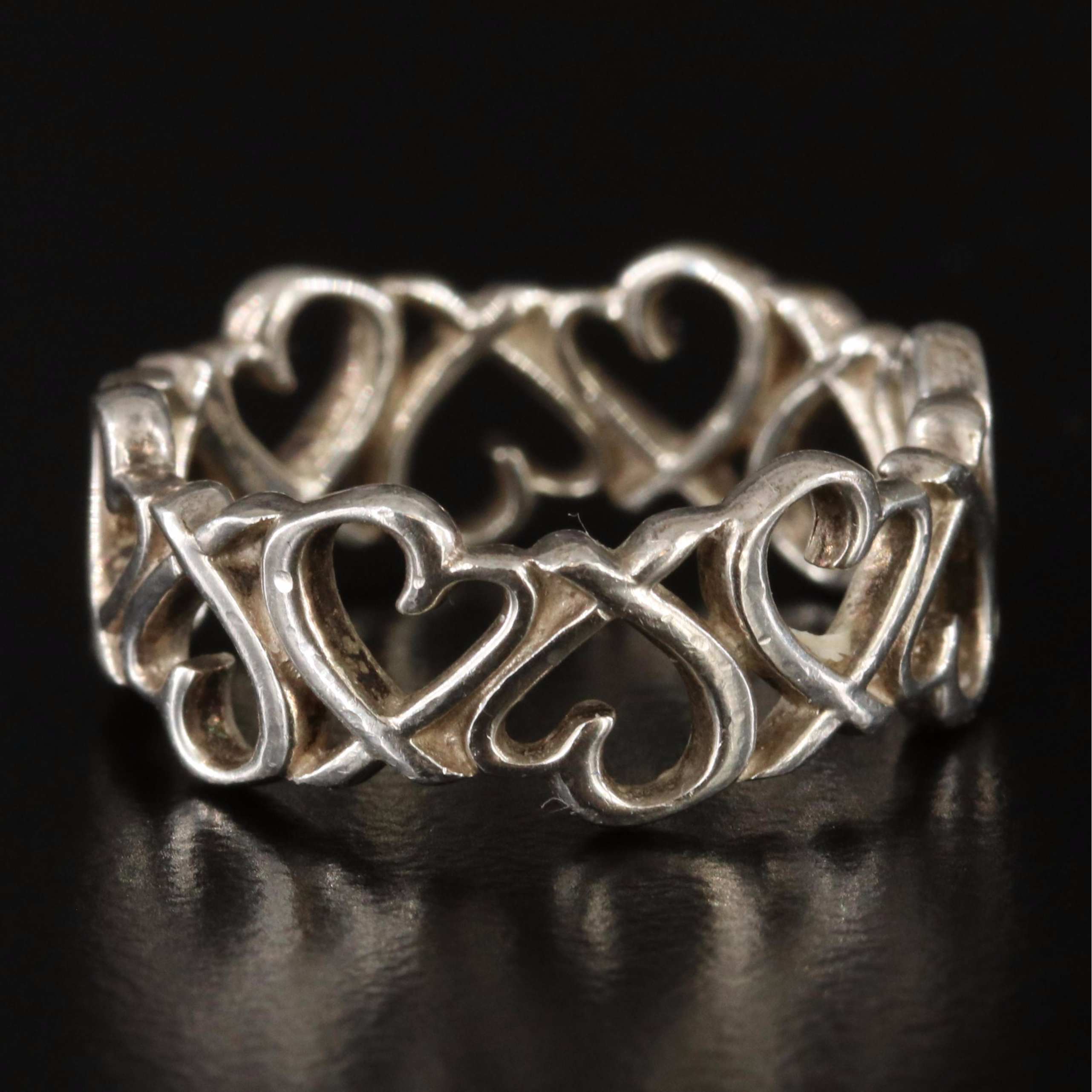 Paloma Picasso for Tiffany & Co. Loving Heart Sterling Band