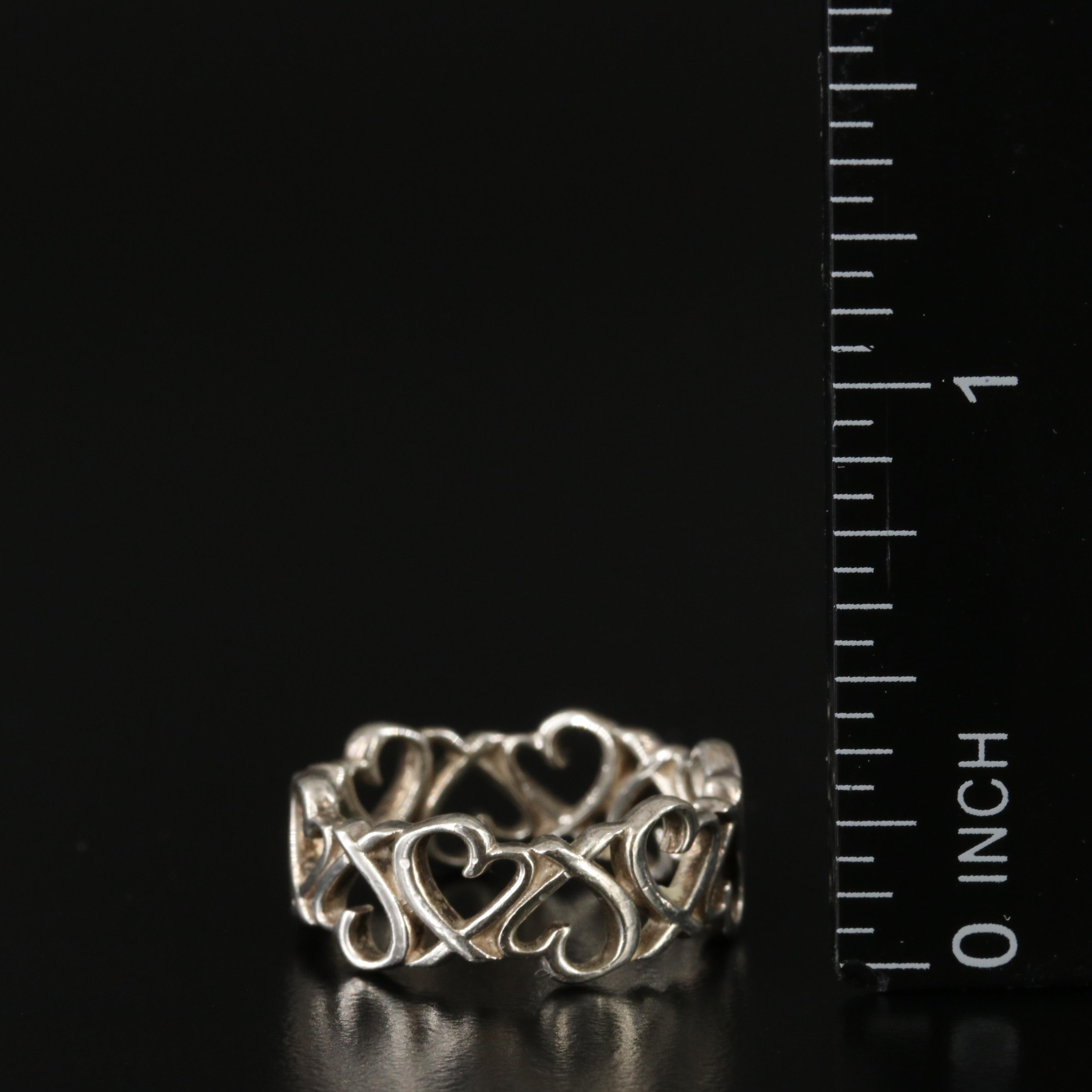 Paloma Picasso for Tiffany & Co. Loving Heart Sterling Band