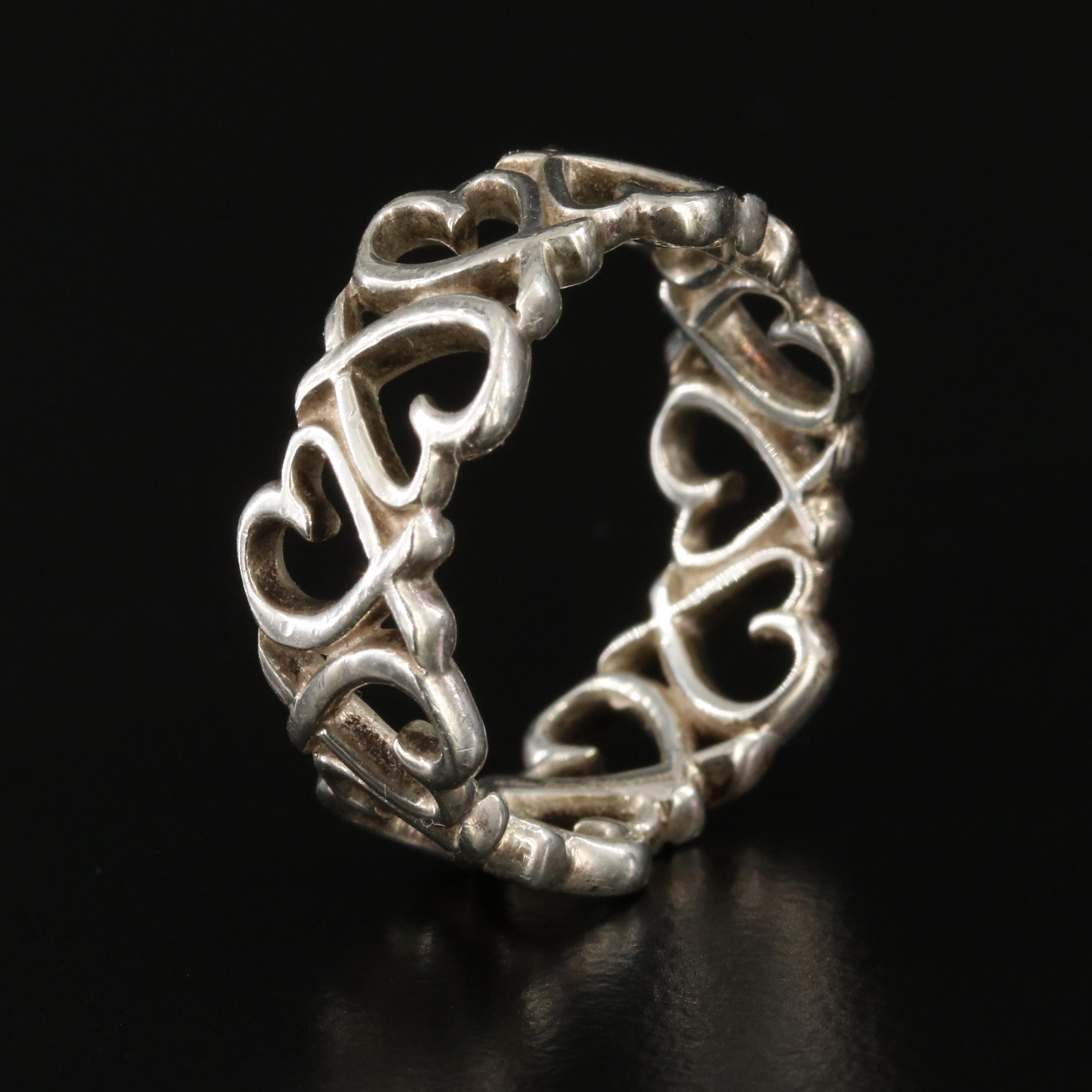 Paloma Picasso for Tiffany & Co. Loving Heart Sterling Band