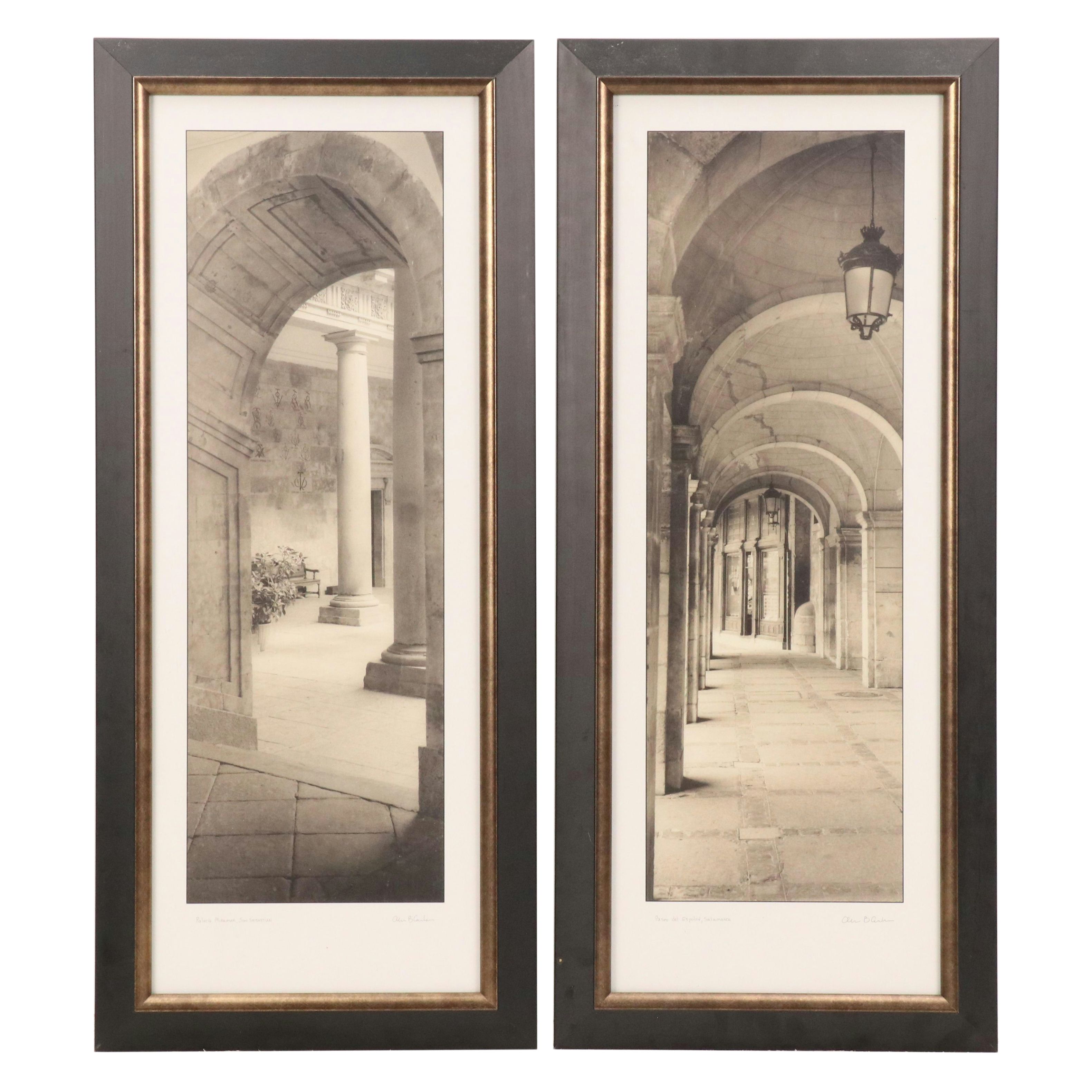 Giclées After Alan Blaustein "Paseo del Espolon, Salamanca" and More