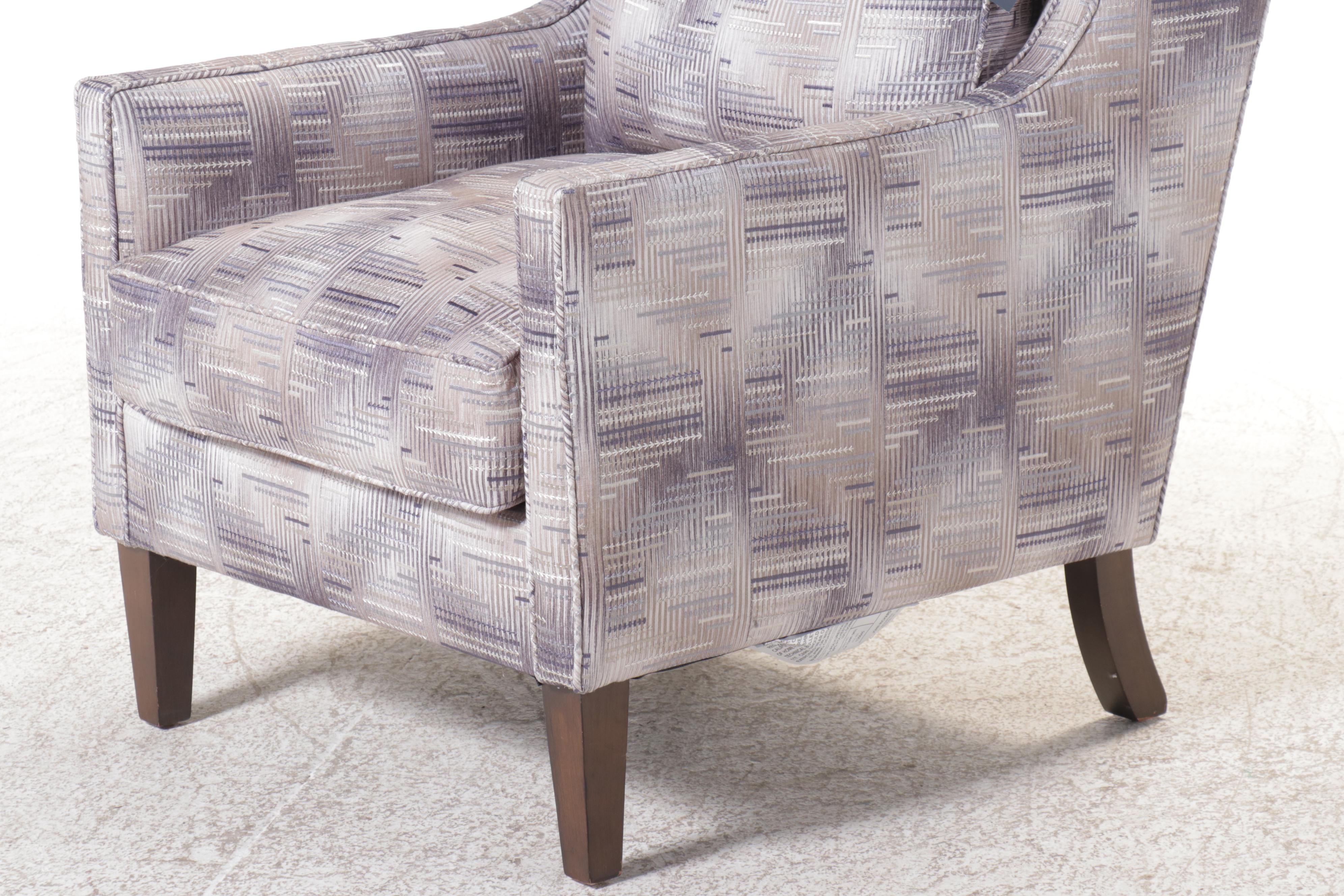 John Richard Upholstered Wingback Armchair