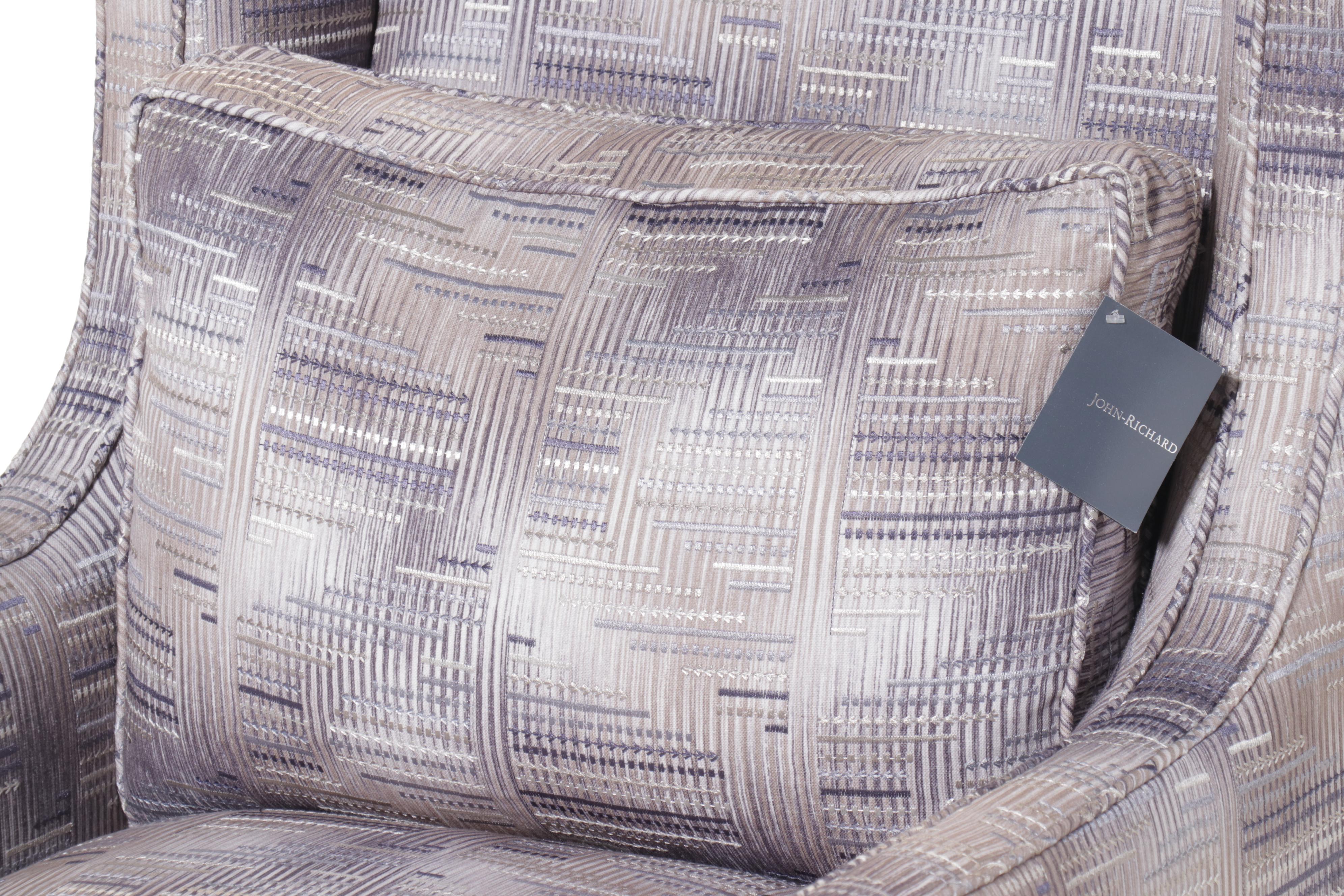 John Richard Upholstered Wingback Armchair