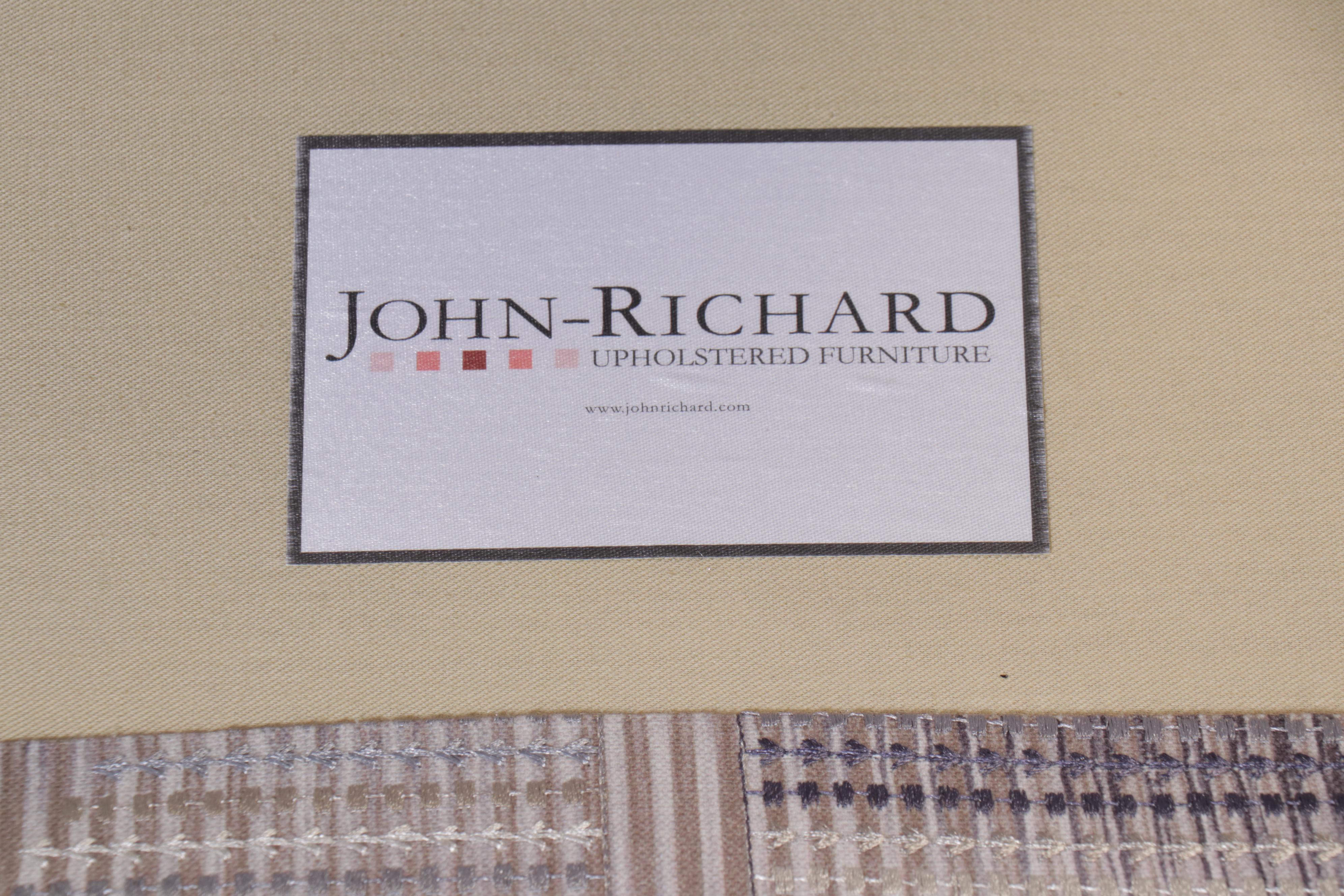 John Richard Upholstered Wingback Armchair