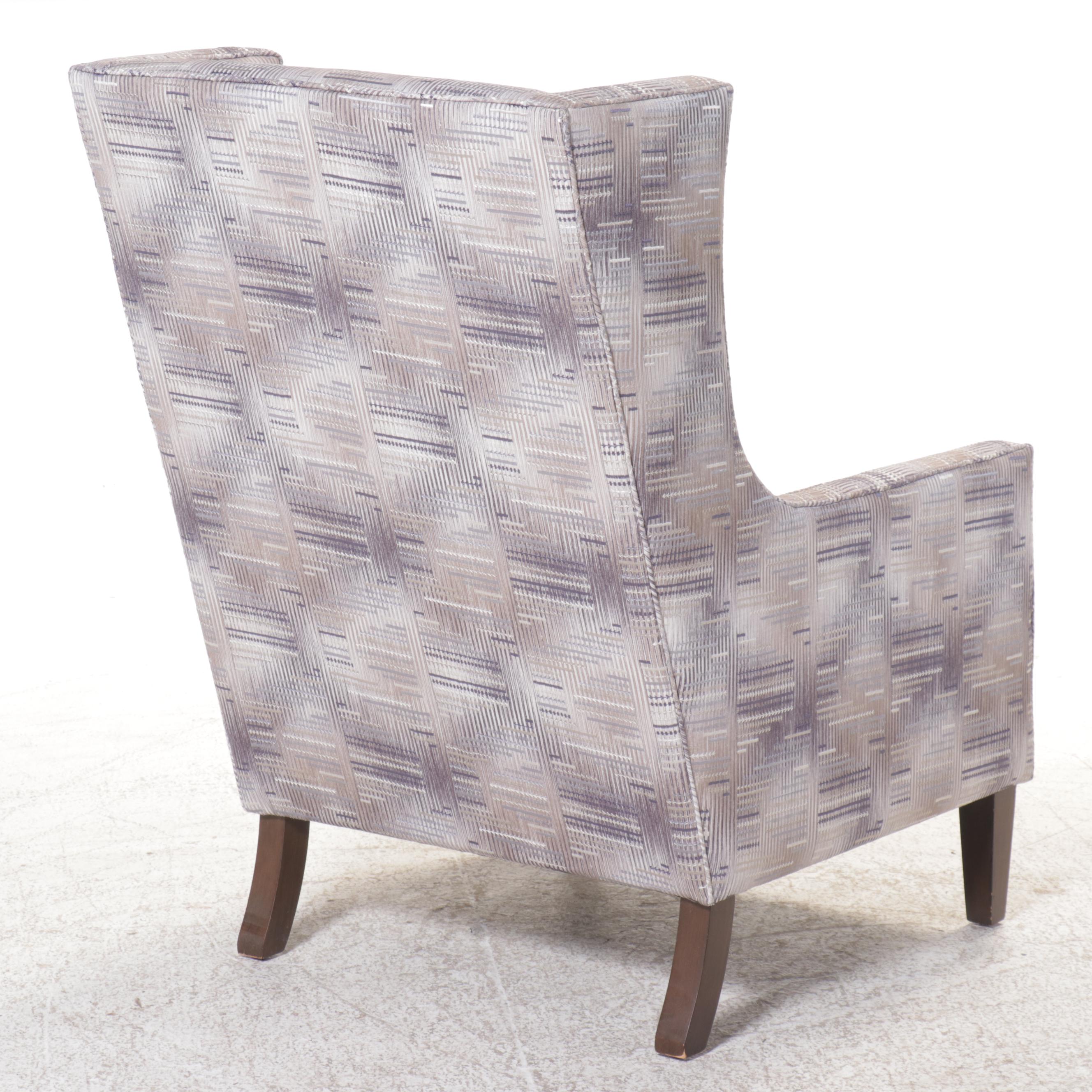 John Richard Upholstered Wingback Armchair
