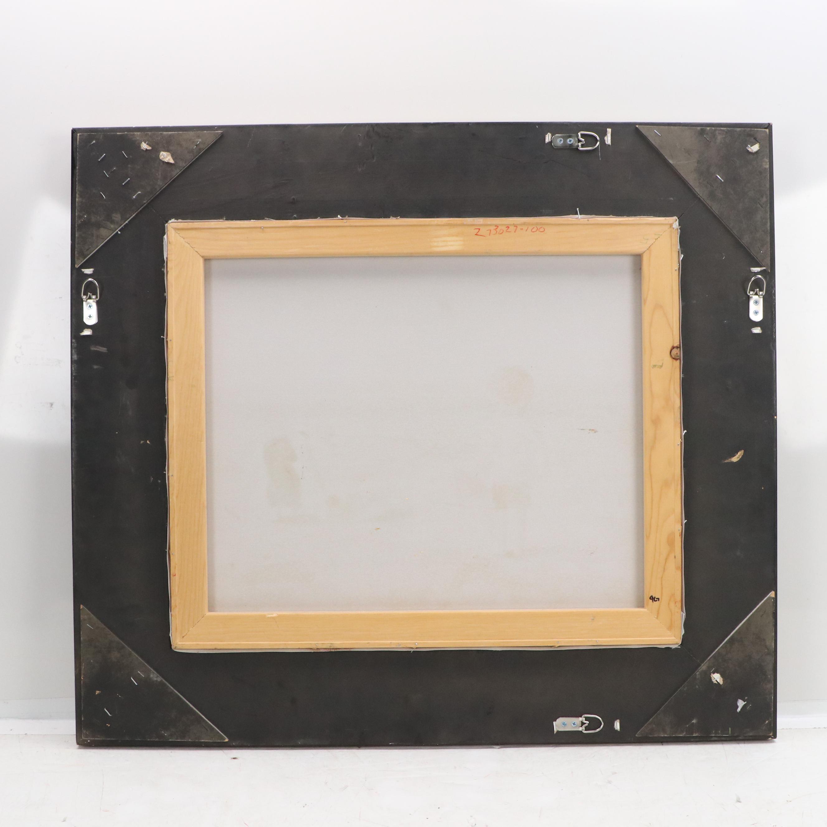 Oil Painting of Children Playing at Beach, Late 20th / 21st Century