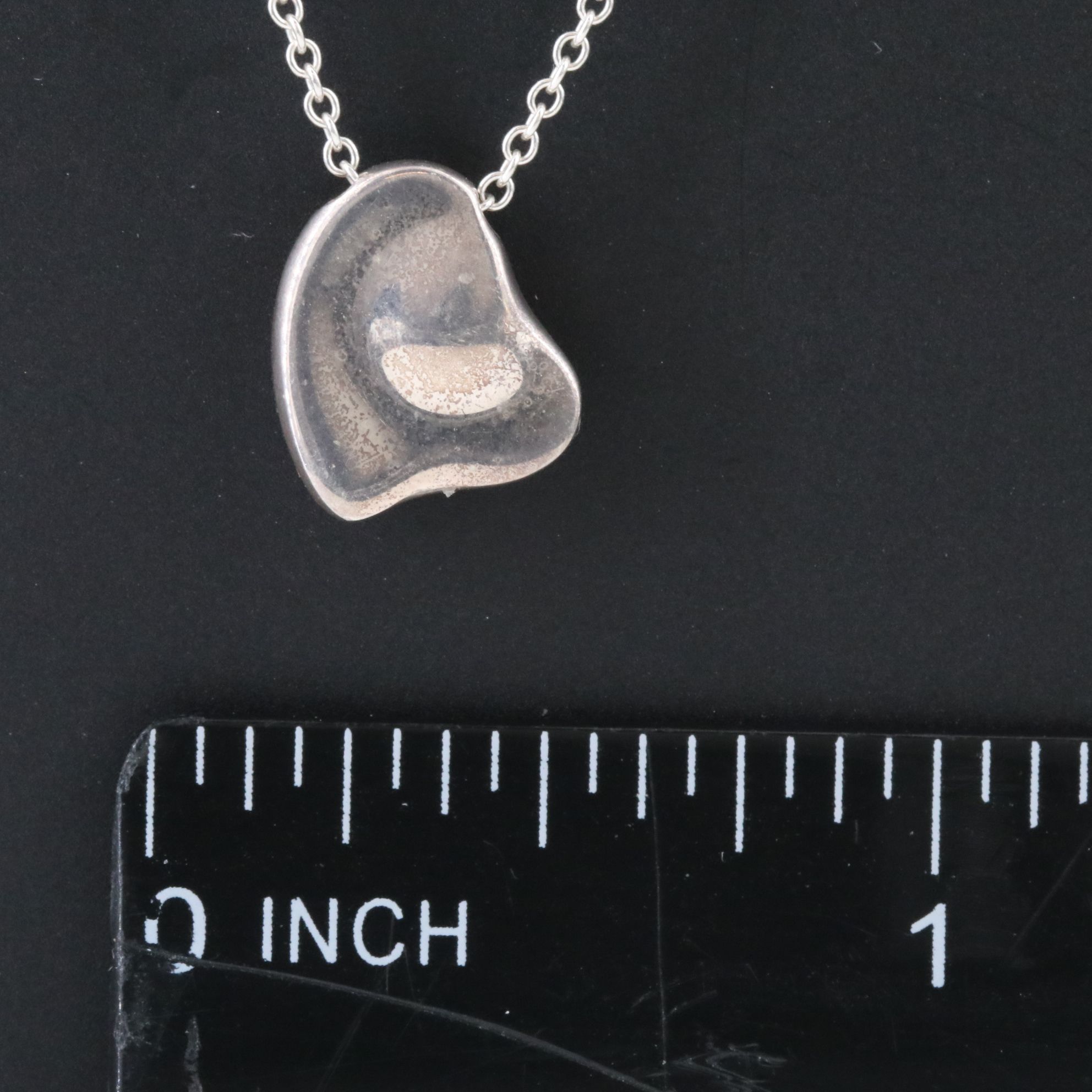 Elsa Peretti for Tiffany & Co. Sterling Full Heart Necklace