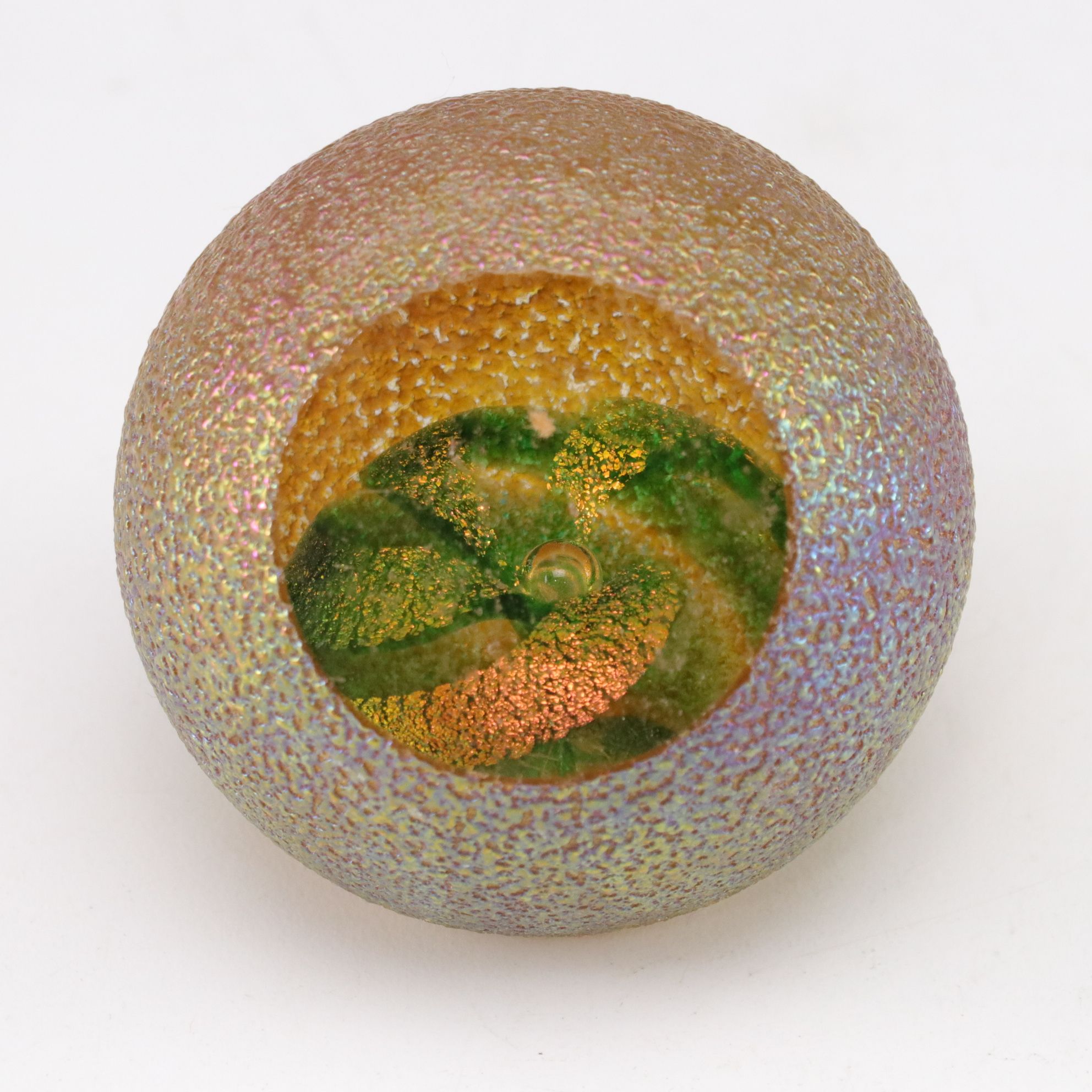 Art Glass Paperweights and Bird Figurine