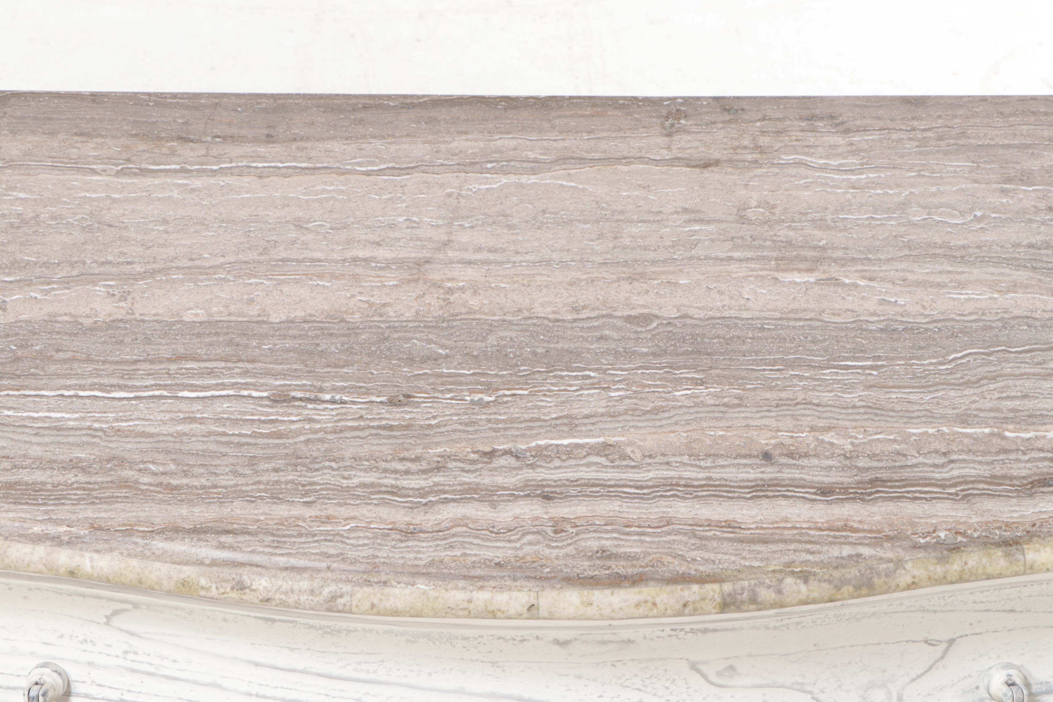 Hooker French Provincial White-Finished Wood Commode