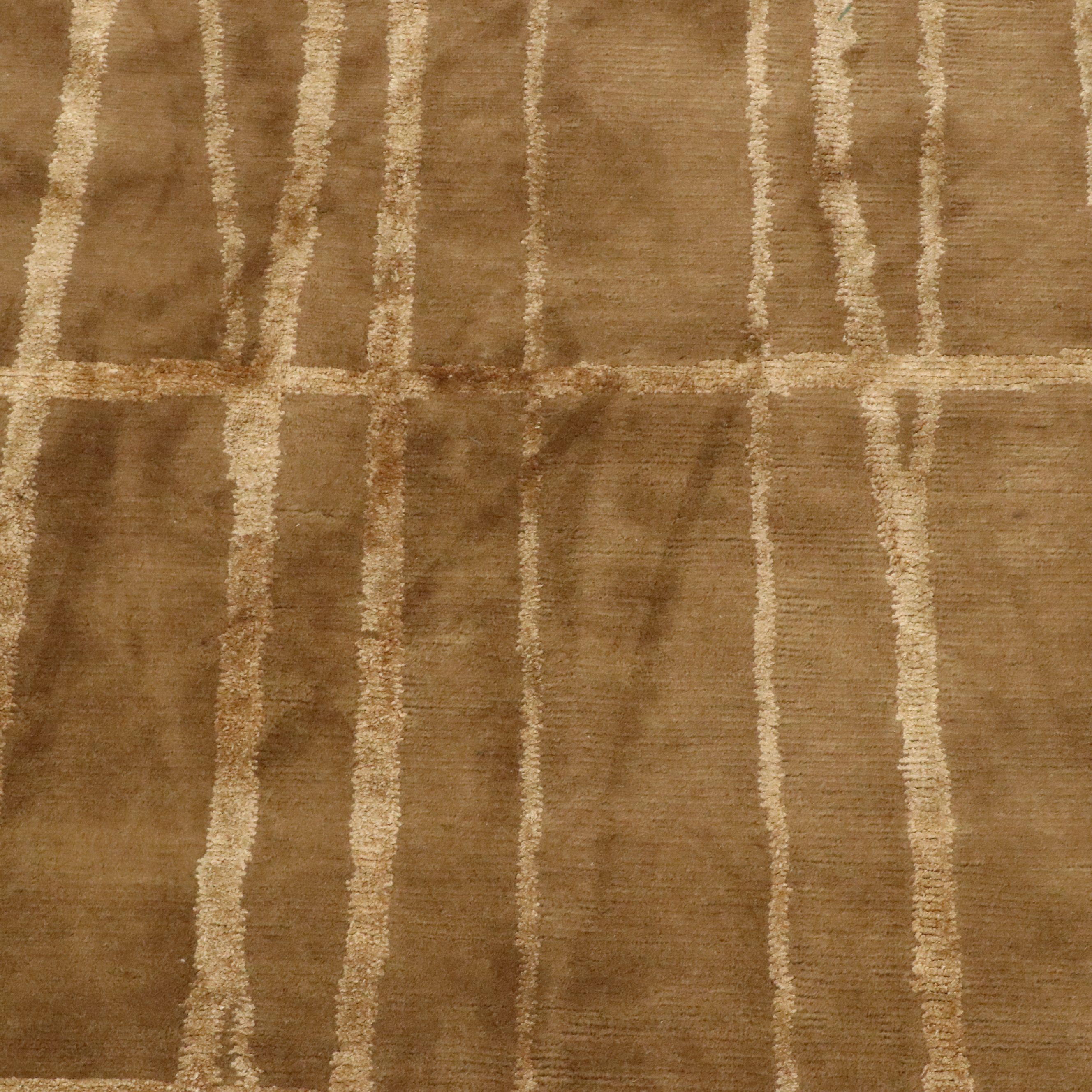 5'2 x 7'10 Hand-Knotted Nepalese Area Rug