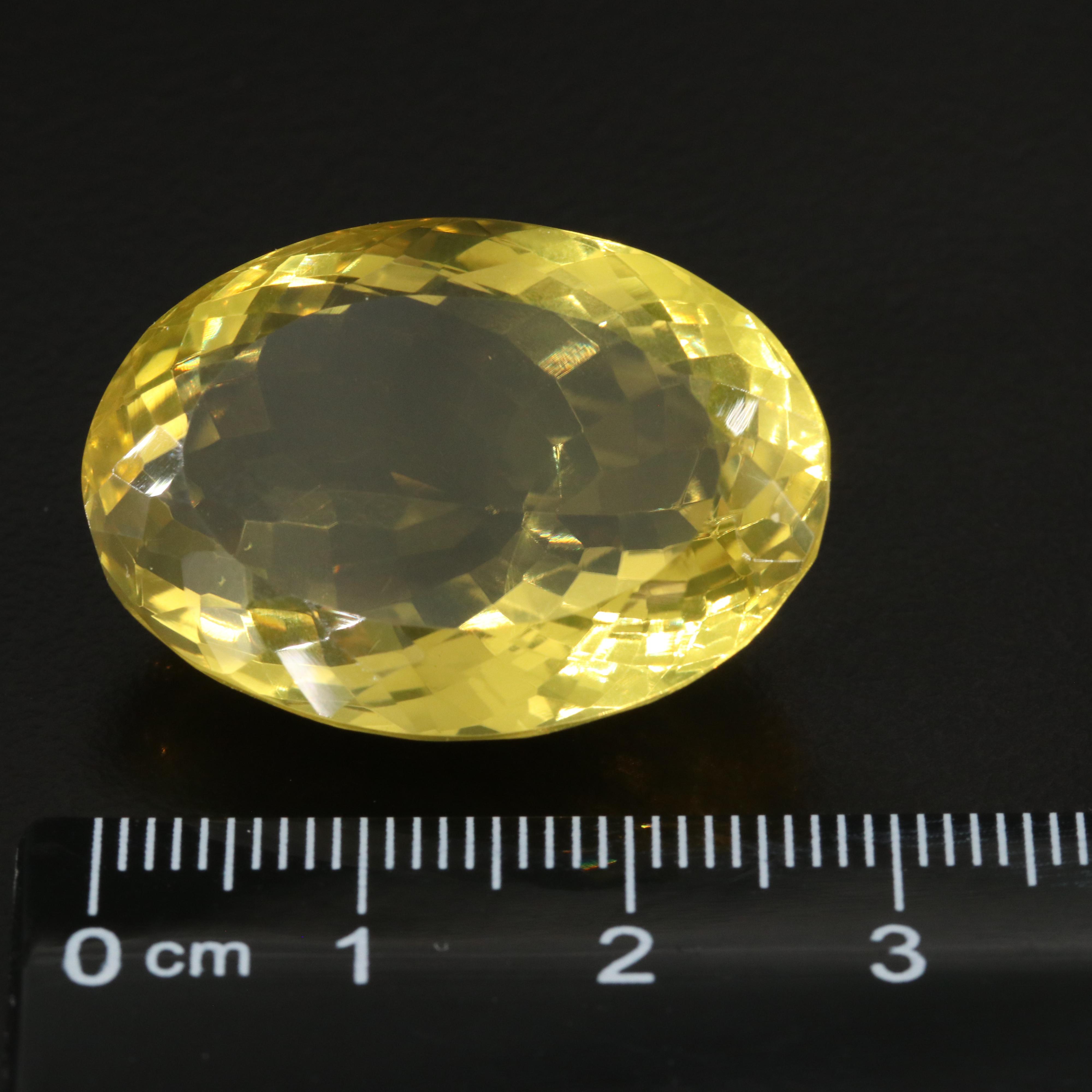 Loose 47.99 CT Citrine