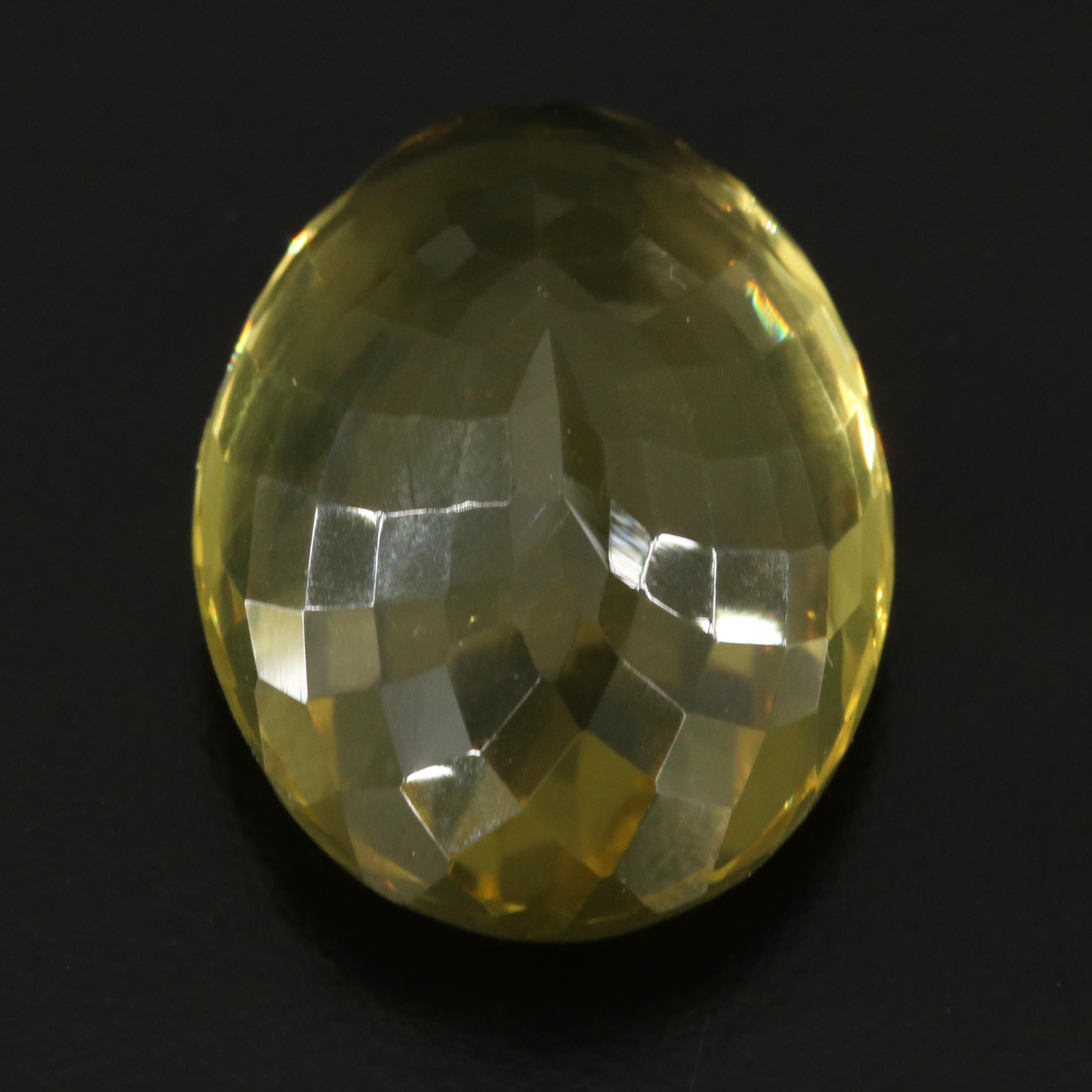 Loose 47.99 CT Citrine