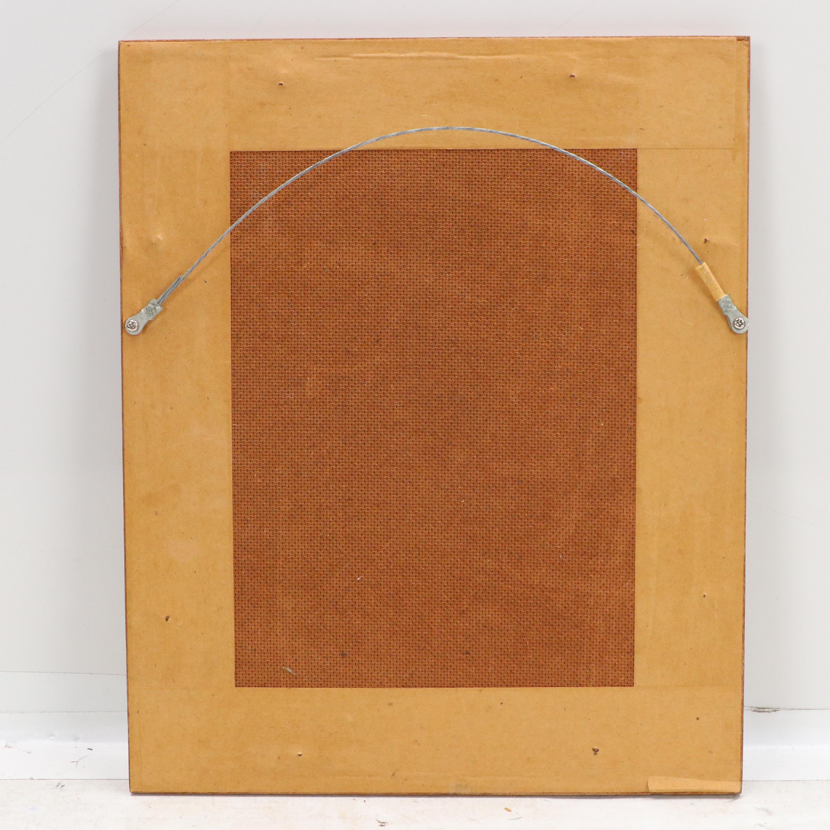 Dianne Dennis Photomechanical Print from "Woven Series," 1995, and Woven Panel