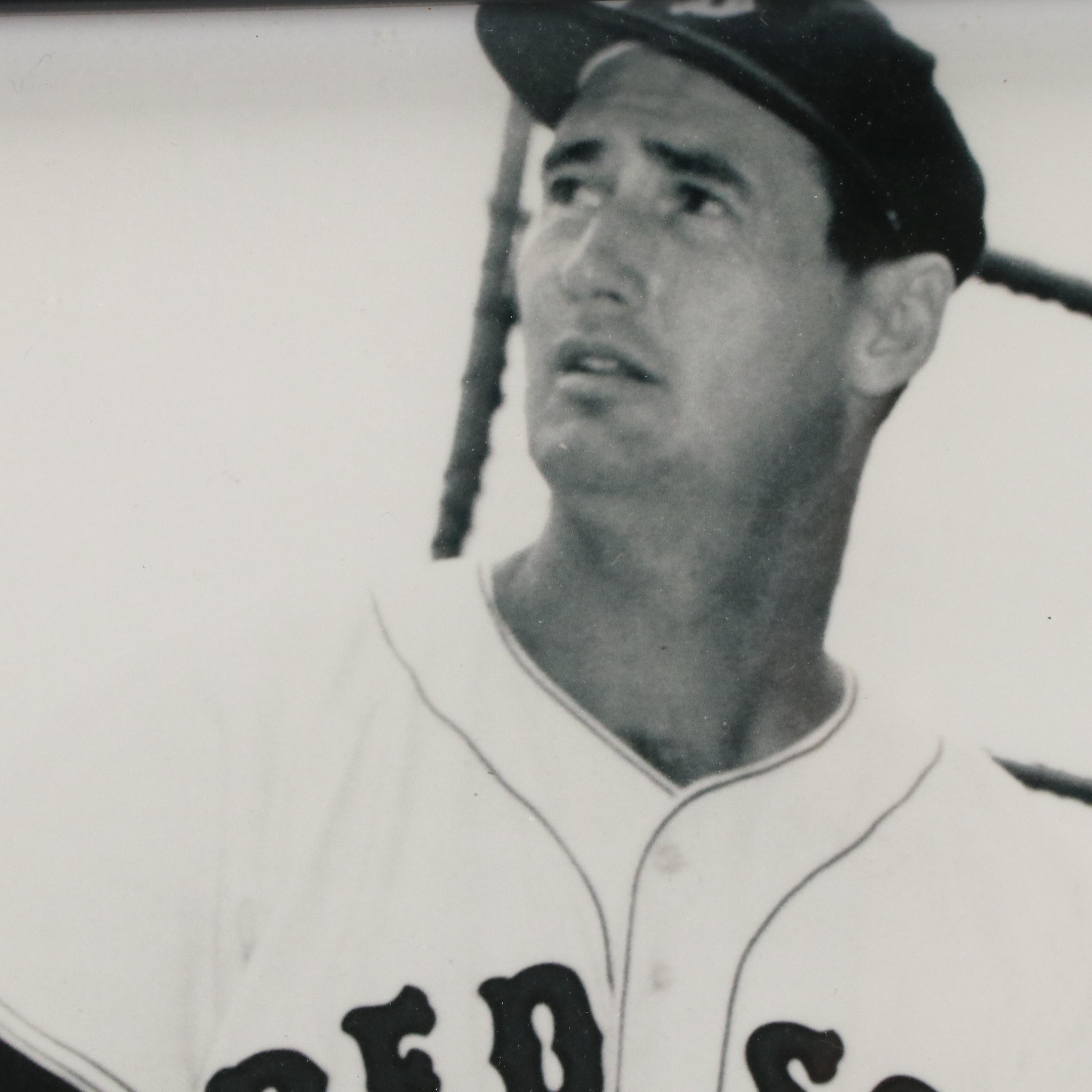 Giclée of New York Yankees Mickey Mantle, Ted Williams, and Yogi Berra