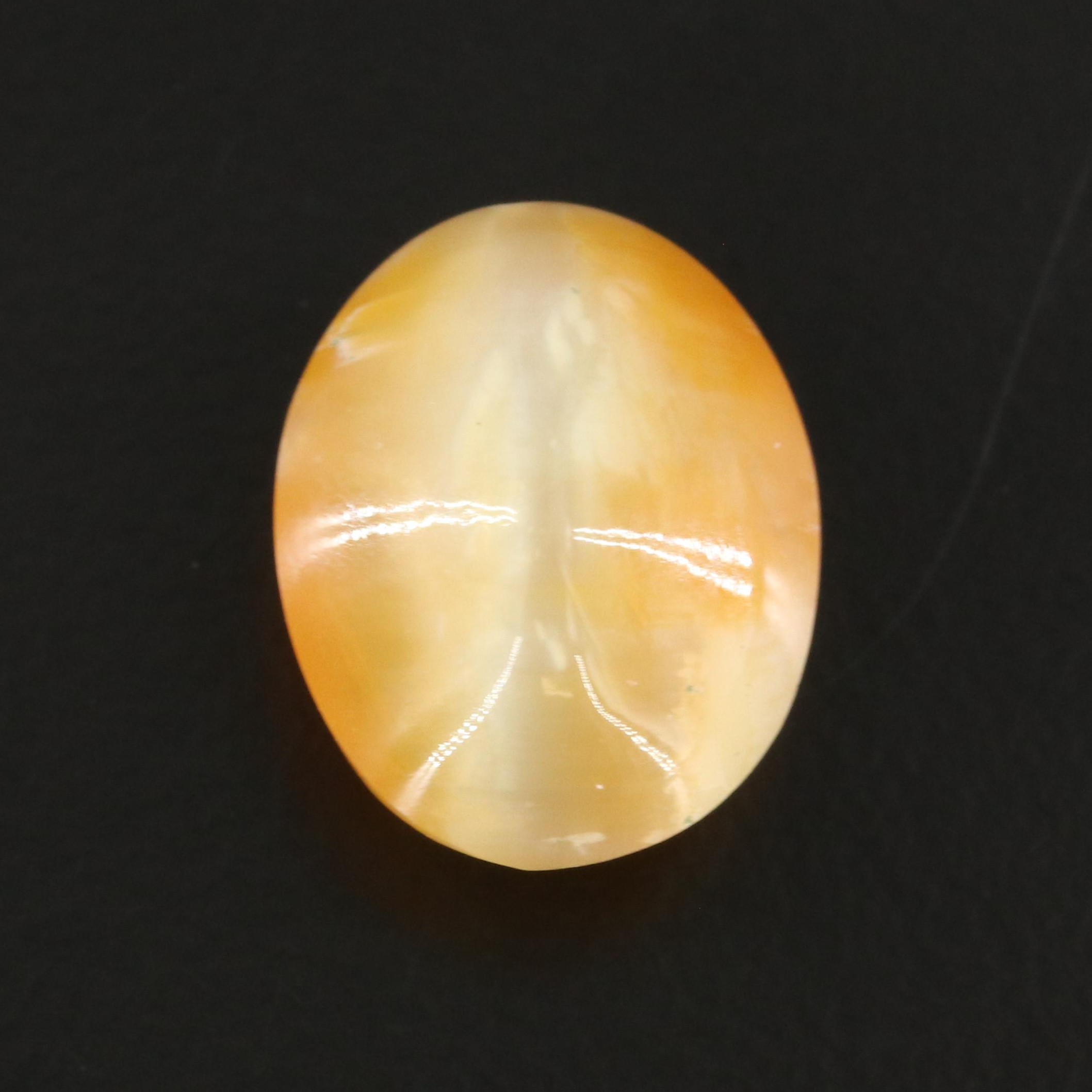Loose 4.99 CT Cat's Eye Opal