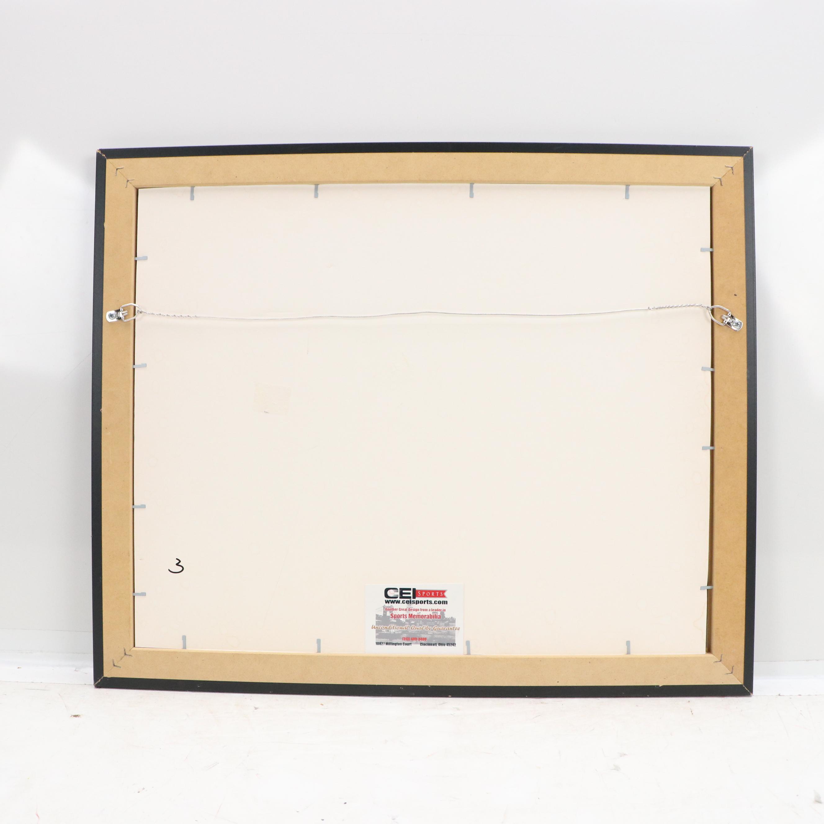 Giclée of New York Yankees Mickey Mantle, Ted Williams, and Yogi Berra